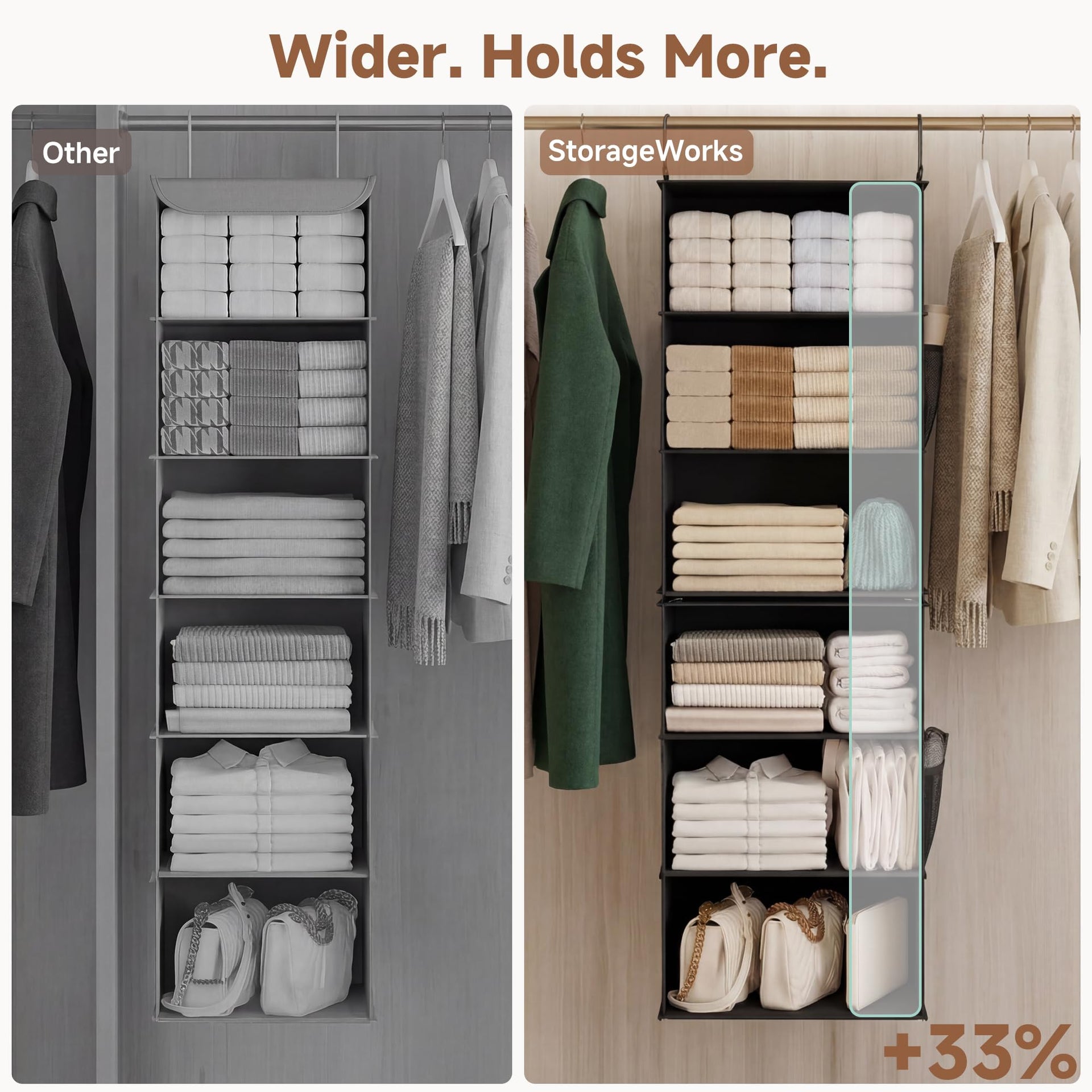 Hanging Closet Organizer 6