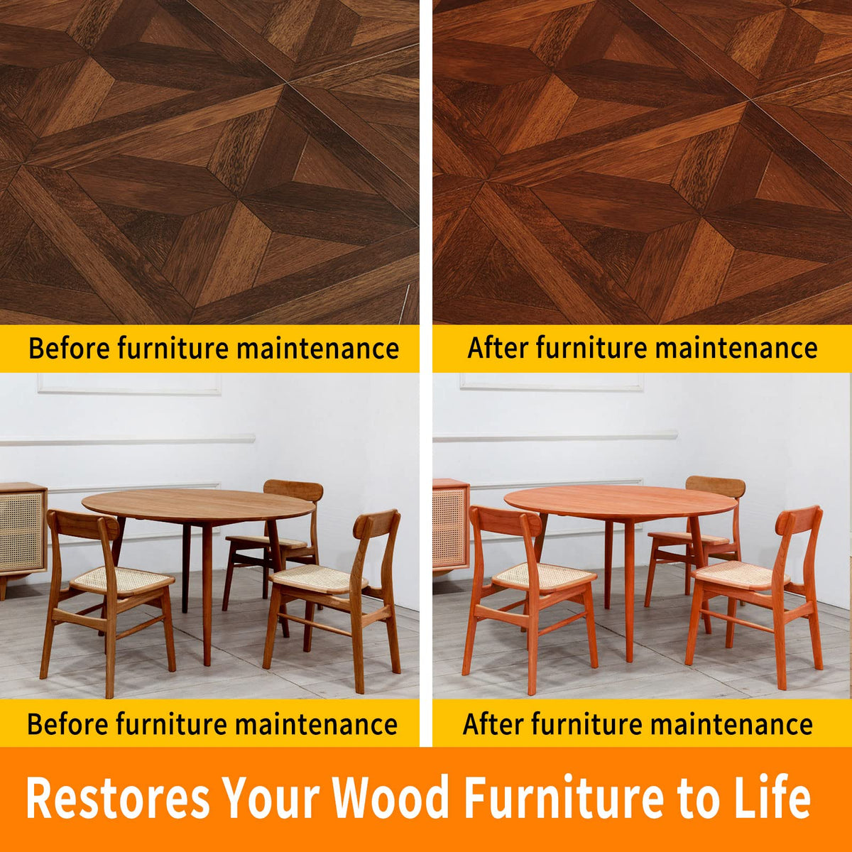 Beeswax Polish and Conditioner for Wood Furniture