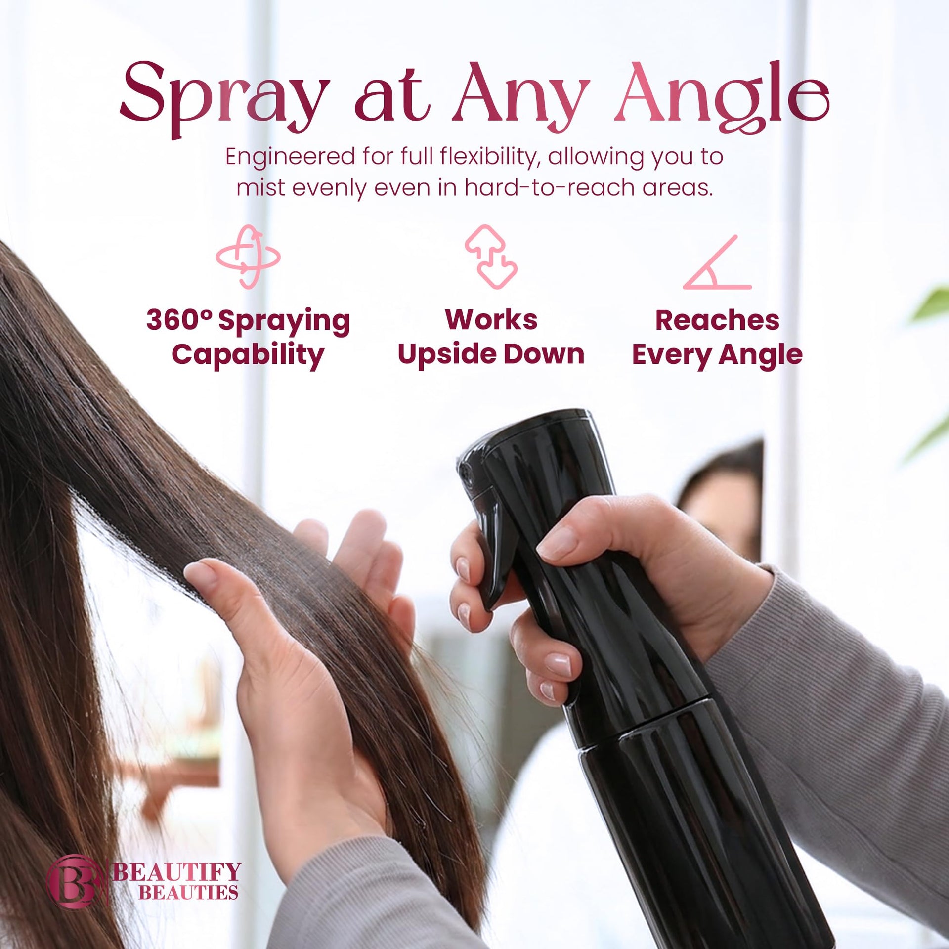 Continuous Spray Bottle for Hair