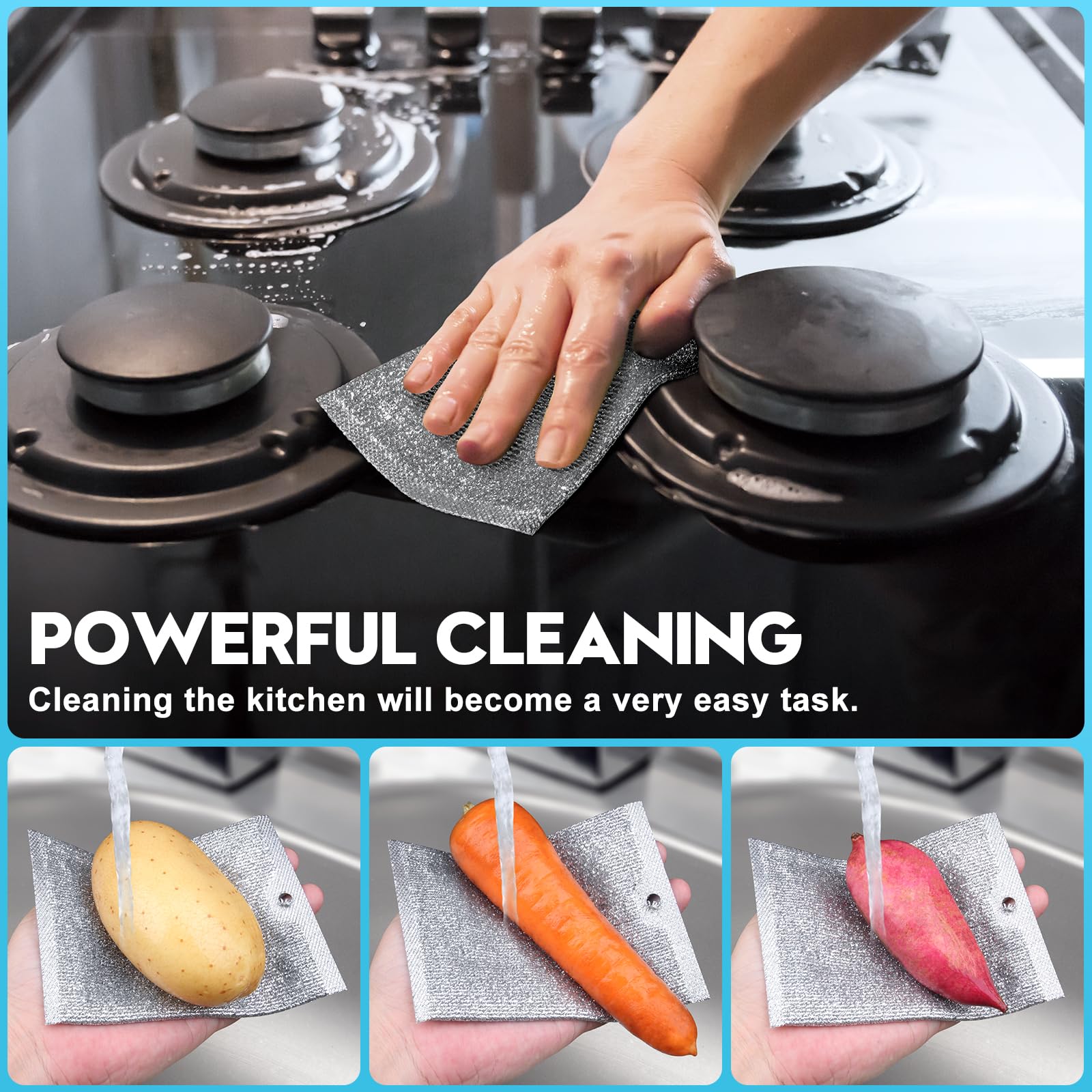 Steel Wool Scrubber (10 Count)