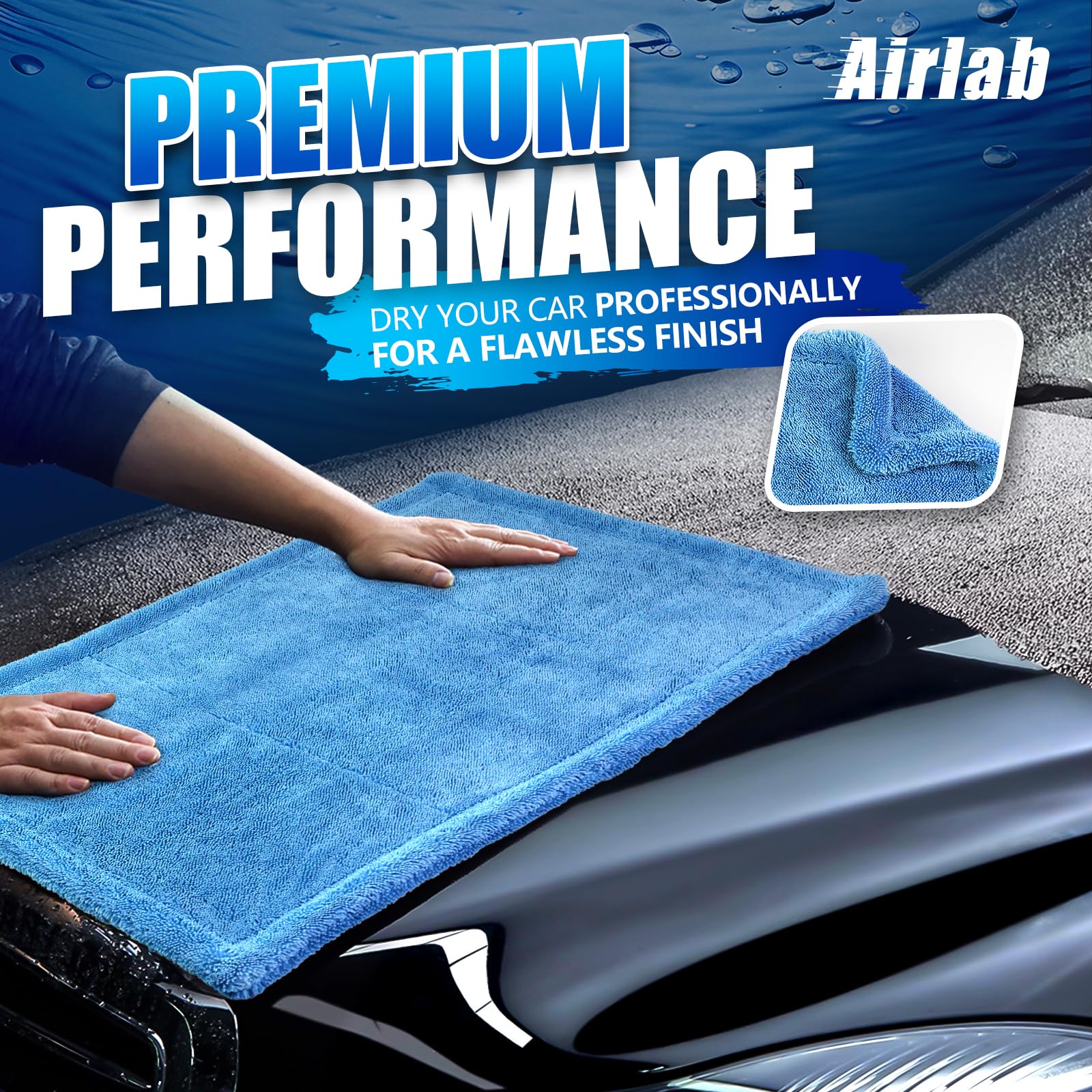 Microfiber Towels Cars Wash Drying Cleaning Cloth (300 Count)