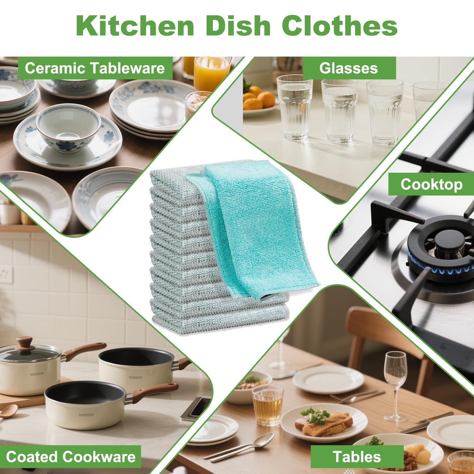 Non Scratch Wire Dishcloth