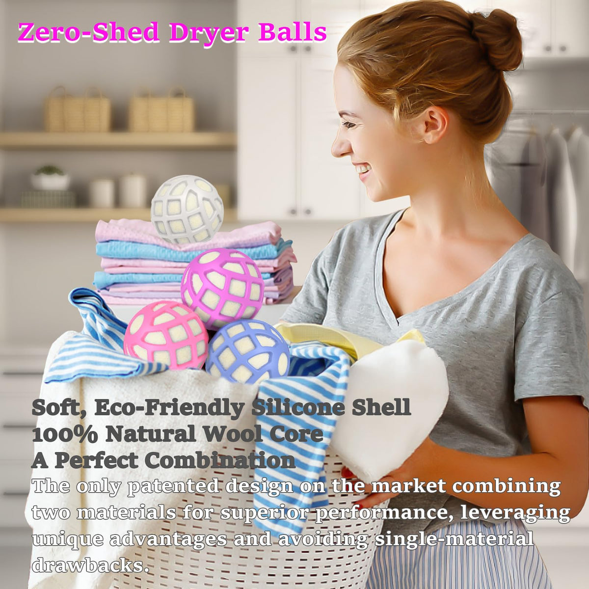 Dryer Balls Patented Silicone Guard