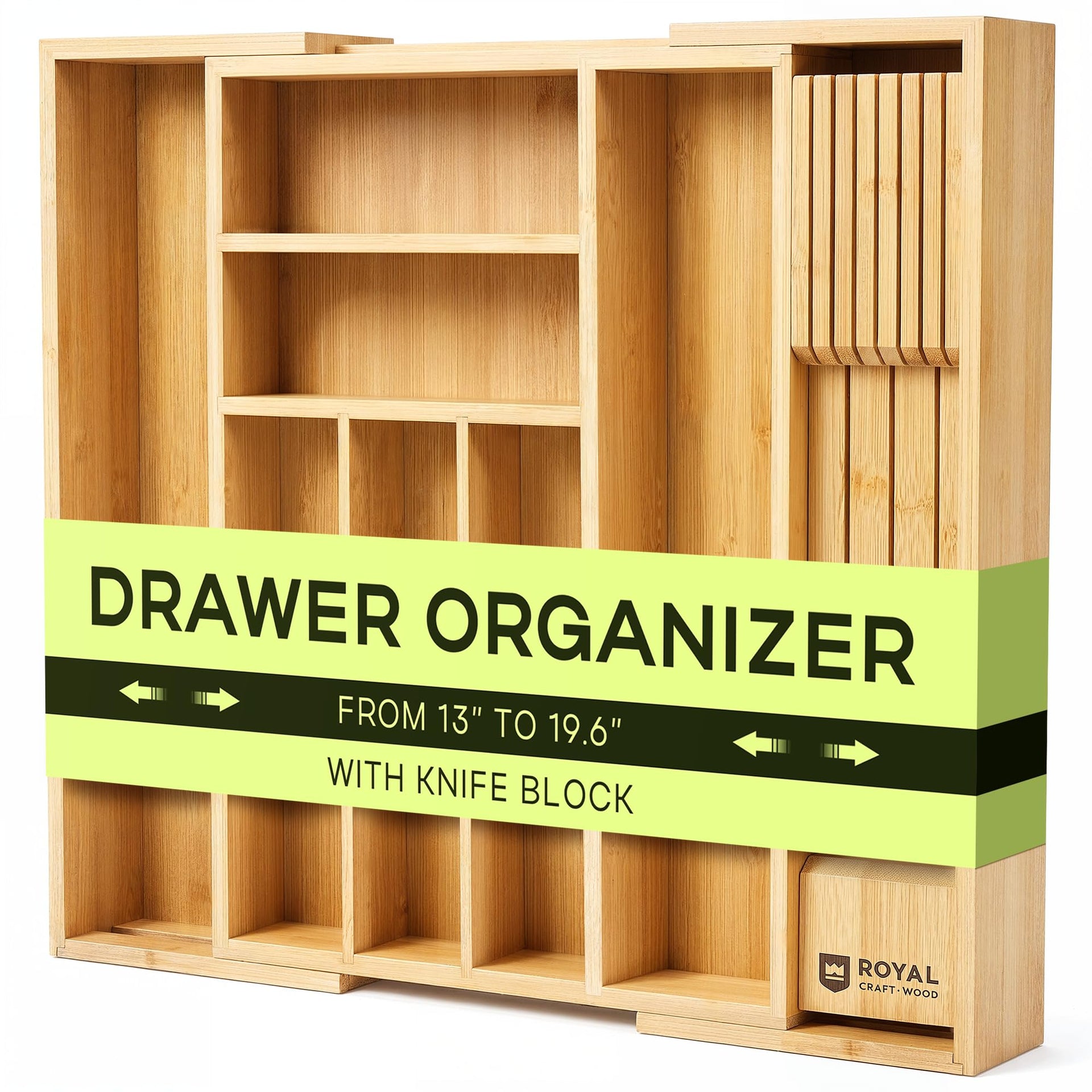 Drawer Organizer for Kitchen Organization