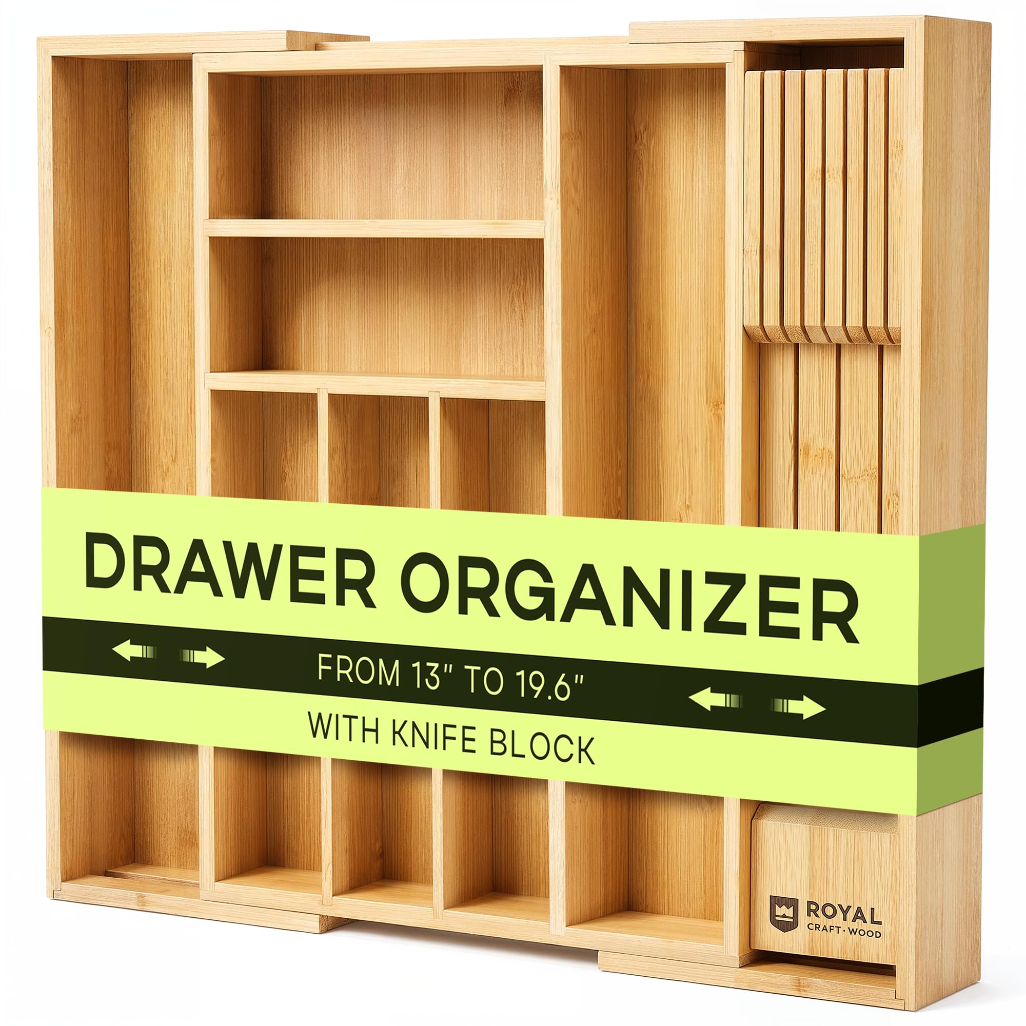Drawer Organizer for Kitchen Organization