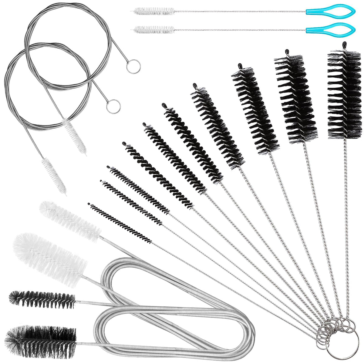 16PCS Long Tube Cleaner Set (16 Count)