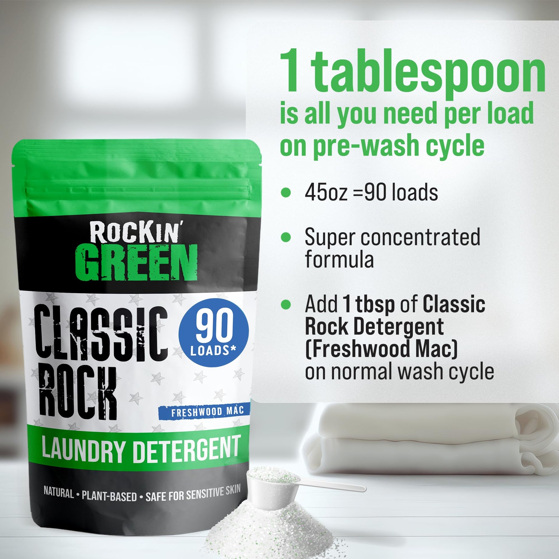 Natural Laundry Detergent (45 Ounce)