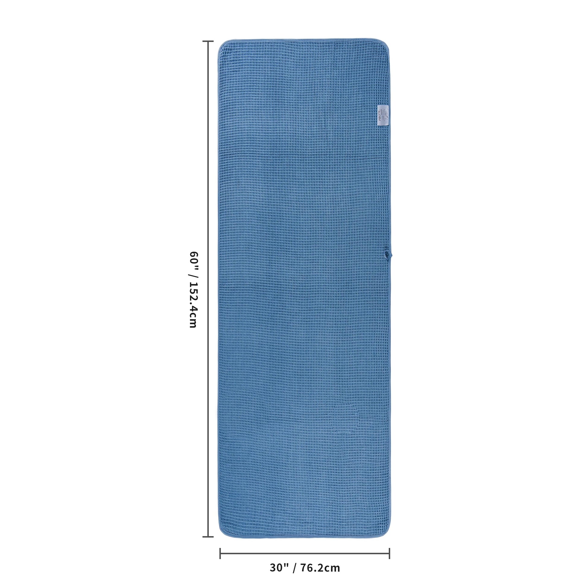 430 GSM Poly Blend Microfiber Quick Dry Waffle Bath Towel (4 Count)