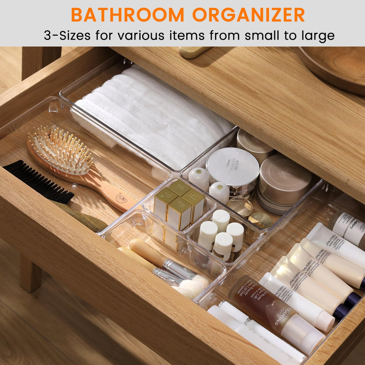 8 Pack Drawer Organizer for Kitchen Gadgets (8 Count)