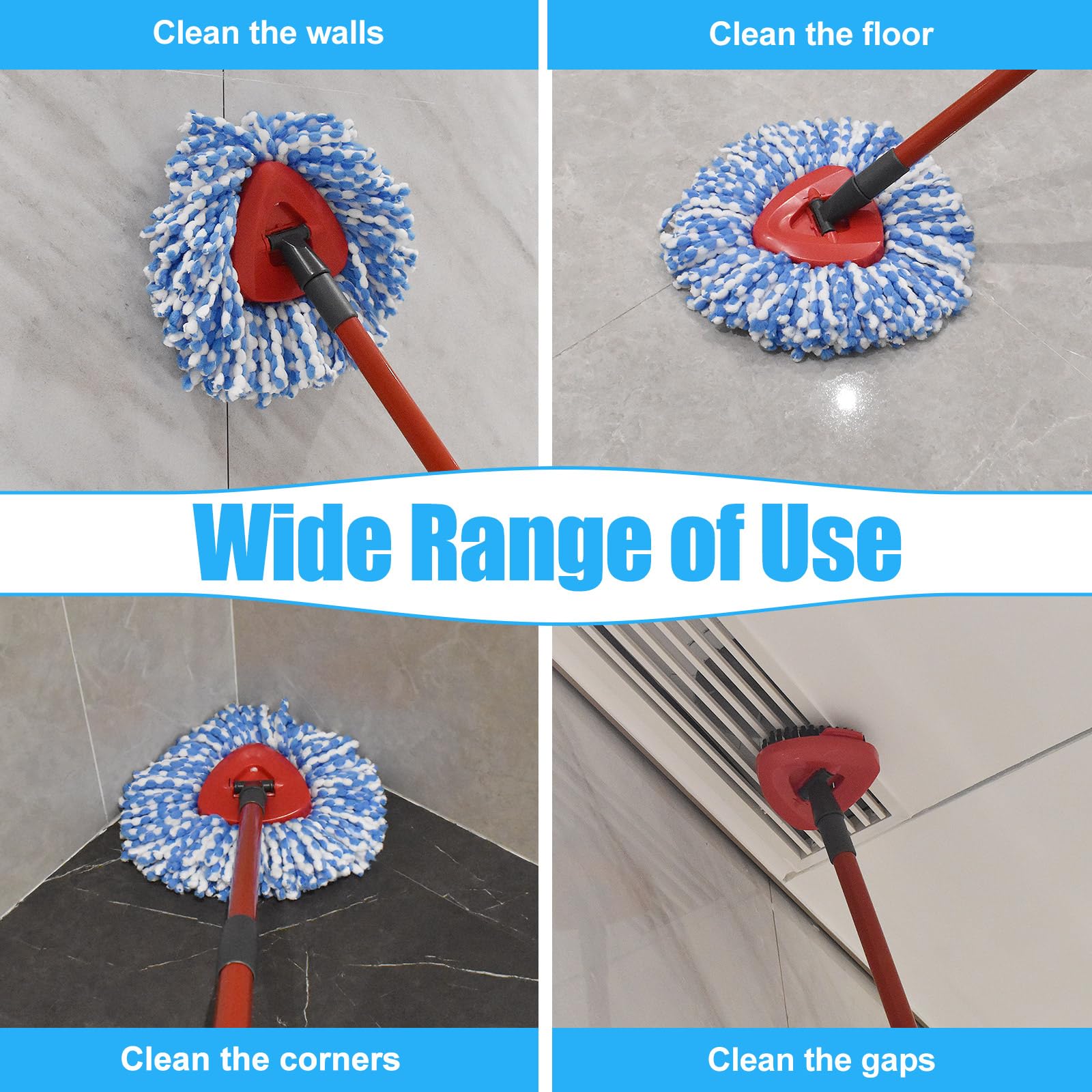 Mop Replacement for Ocedar (8 Count)