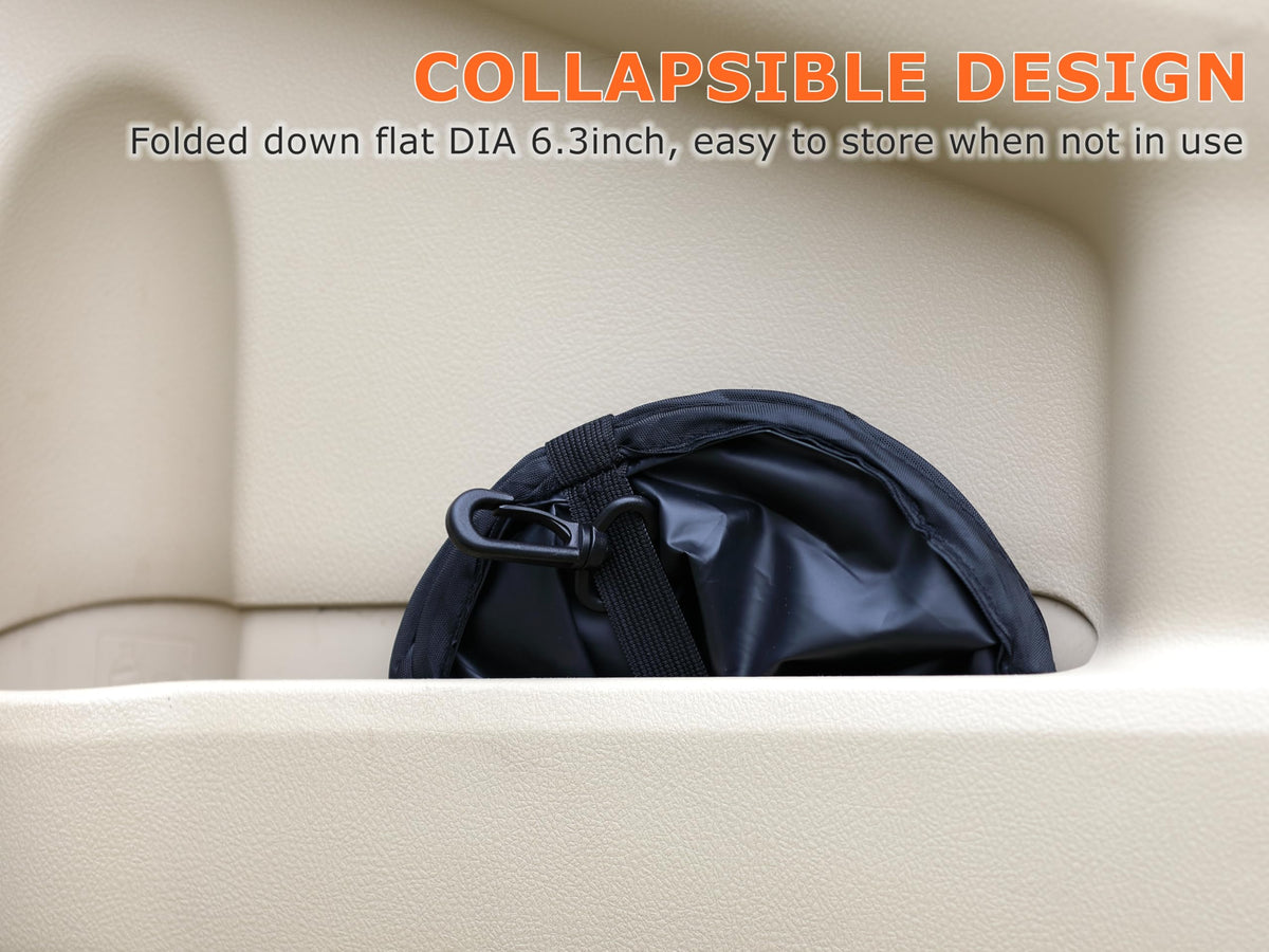 2Packs New Leakproof Car Trash Can (2 Count)