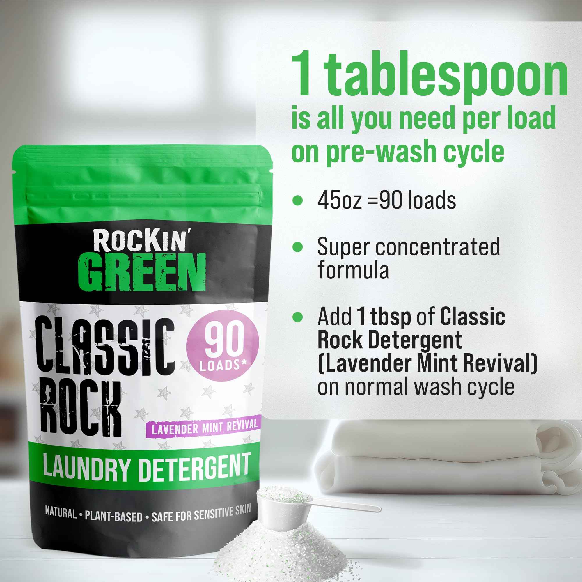 Natural Laundry Detergent (45 Ounce)