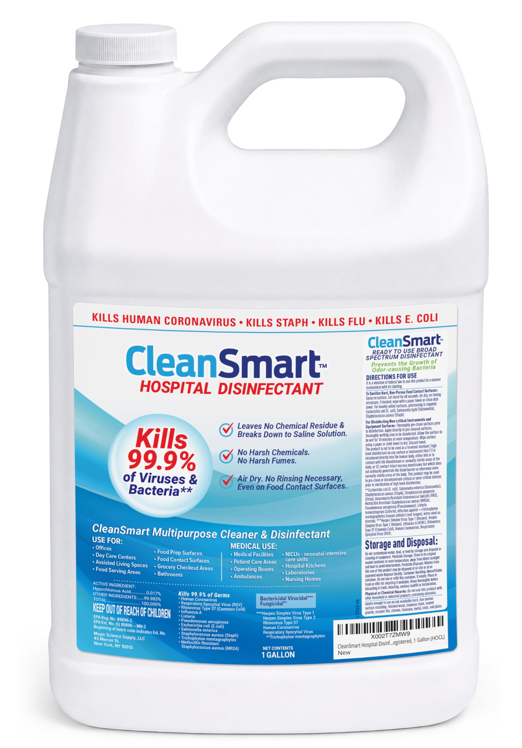Hospital Disinfectant (128 Fl Oz) - ModHome Supplies