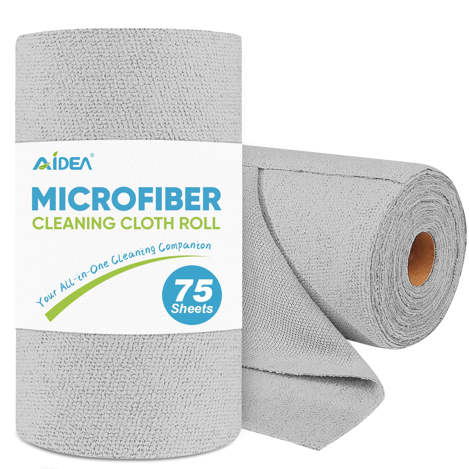 Microfiber Cleaning Cloth Roll (75 Count)