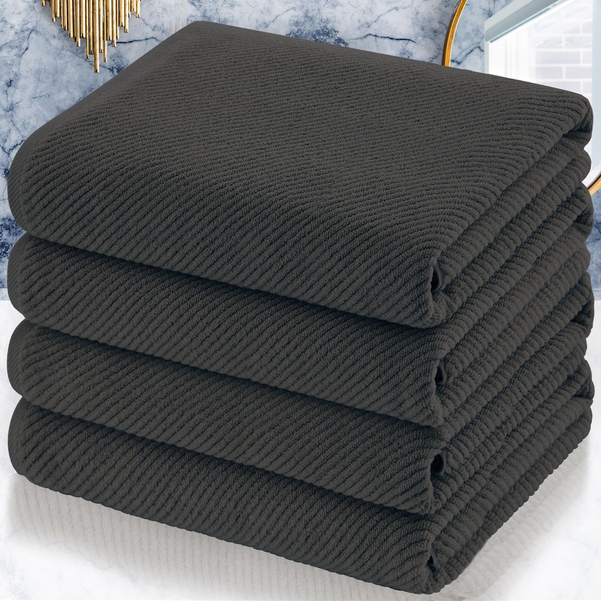 Bath Towels 4PC (4 Count)