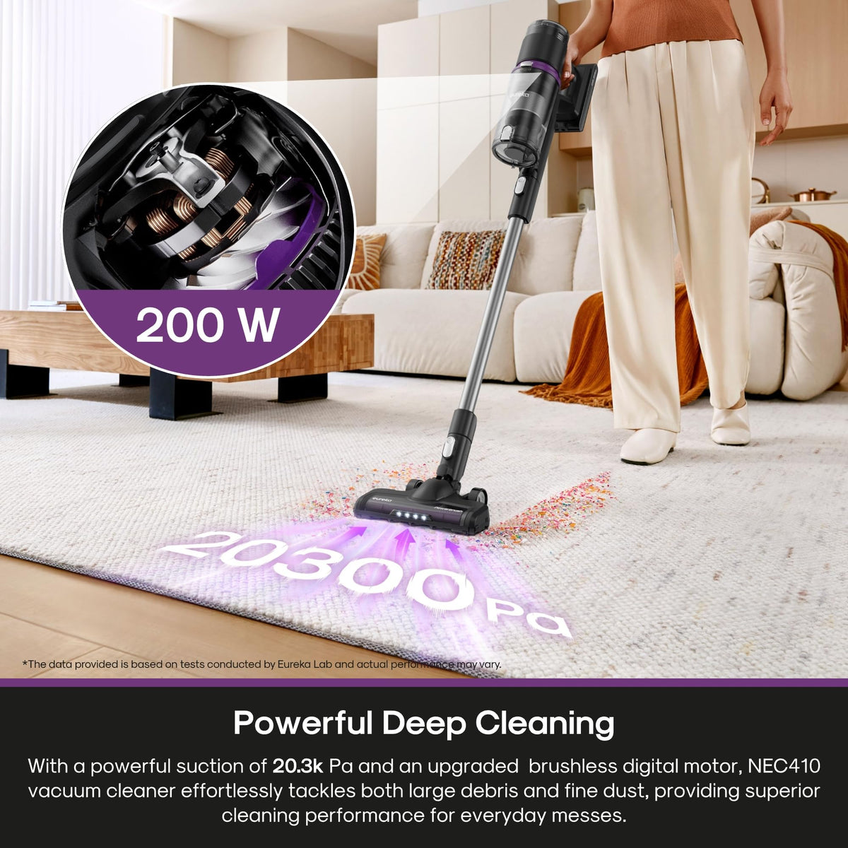 ReactiClean 200W Lightweight Cordless Stick Vacuum