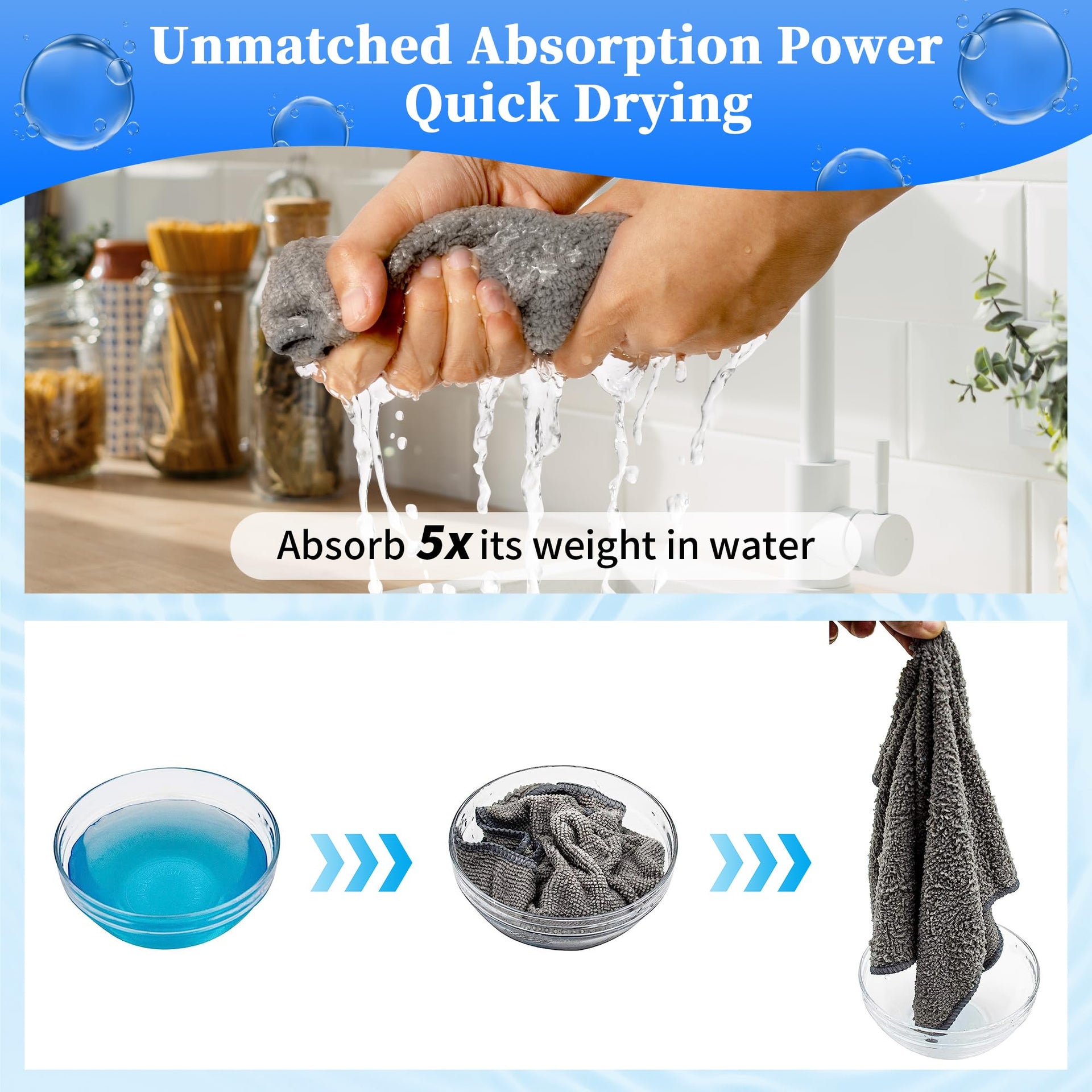 Microfiber Cleaning Cloth (24 Count)