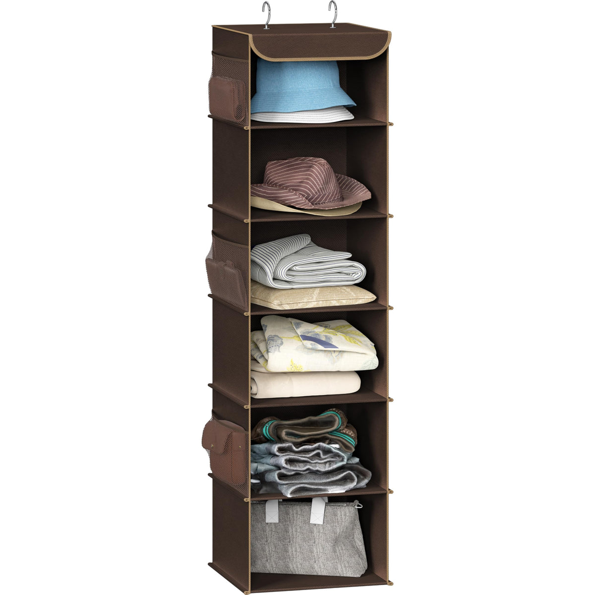 6 Shelf Hanging Closet Organizer