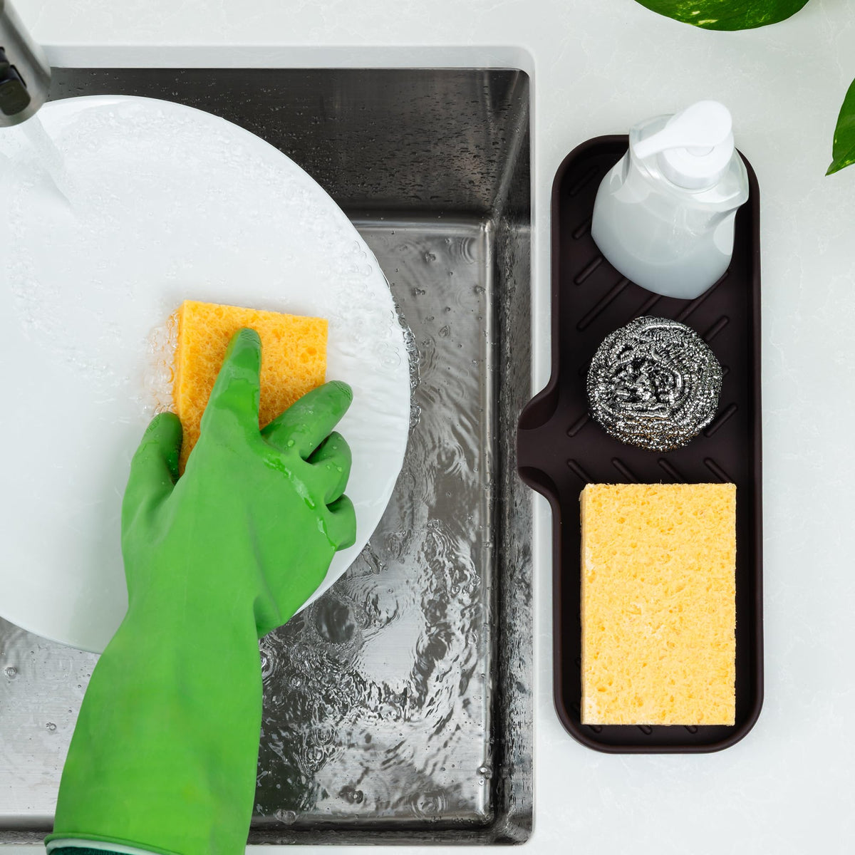 Large Silicone Sponge Holder