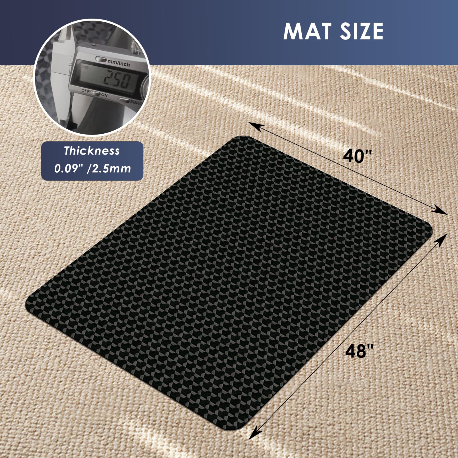 Office Chair Mat for Carpet