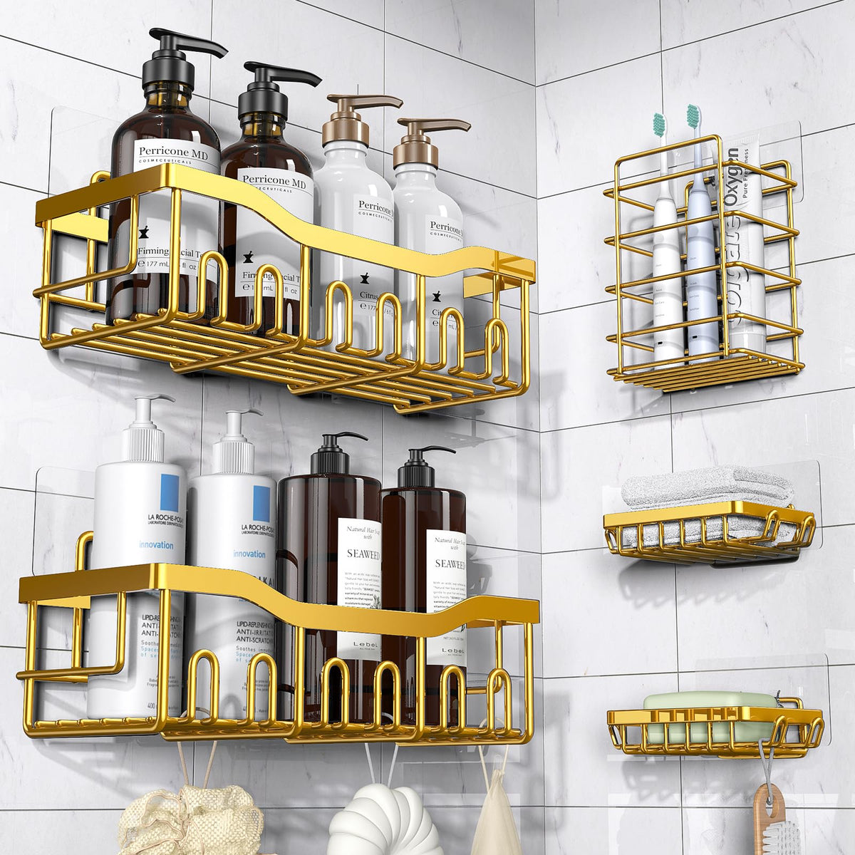 Shower Caddy 5 Pack
