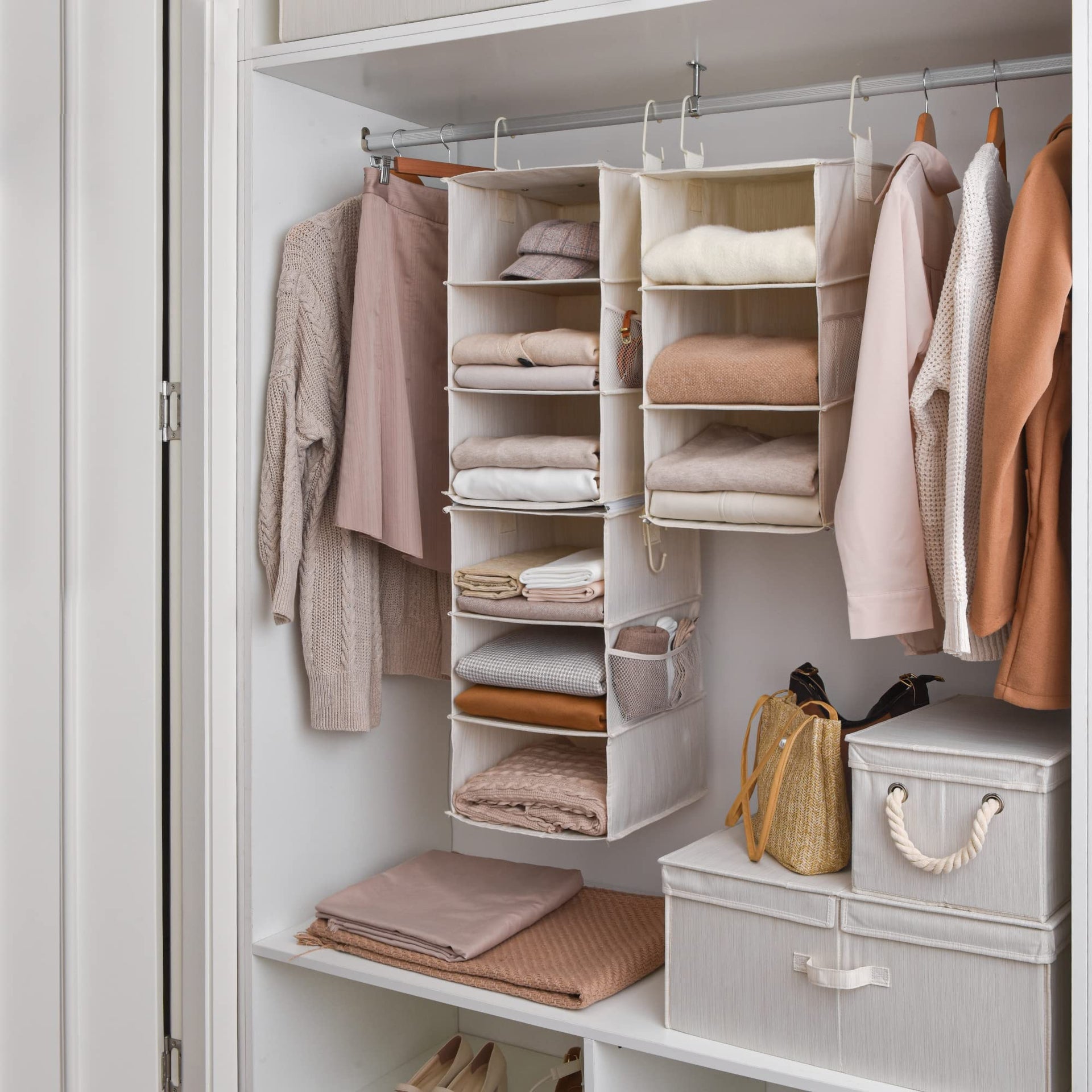 6 Shelf Closet Organizers