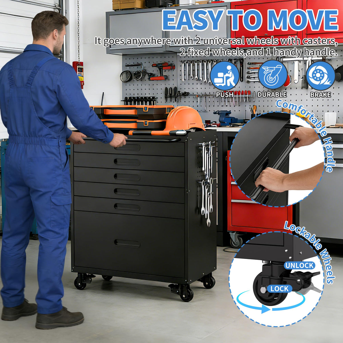 Metal Storage Cabinet for Garage