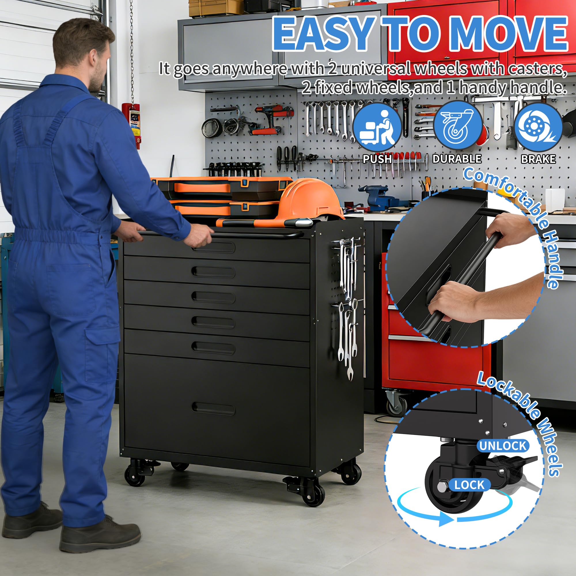 Metal Storage Cabinet for Garage