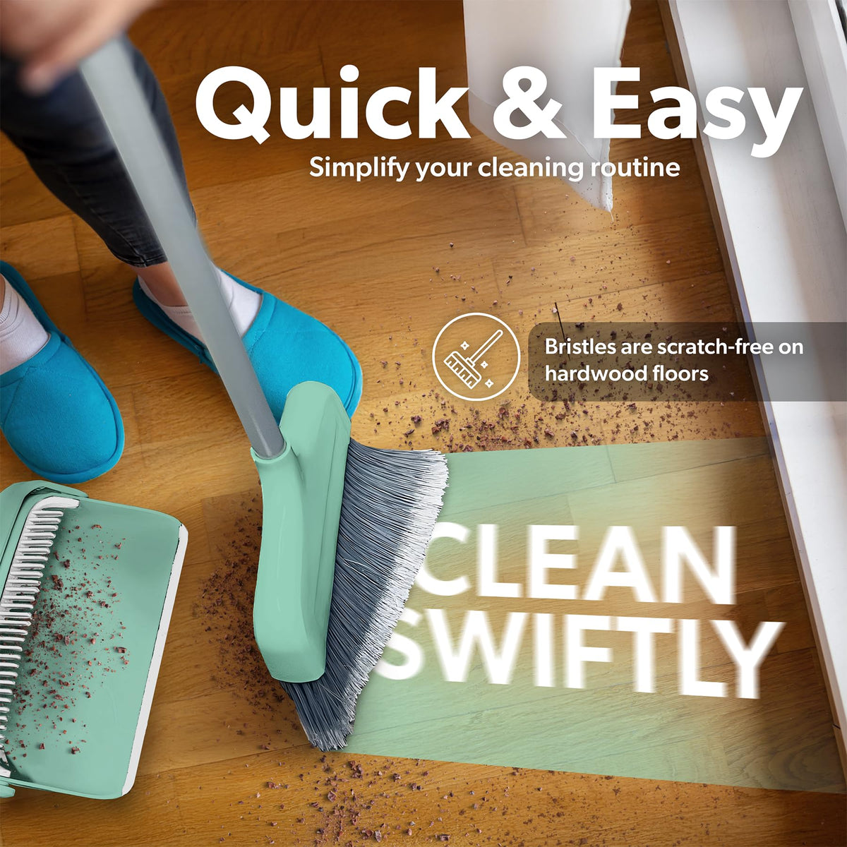 Butler Broom & Dustpan Set
