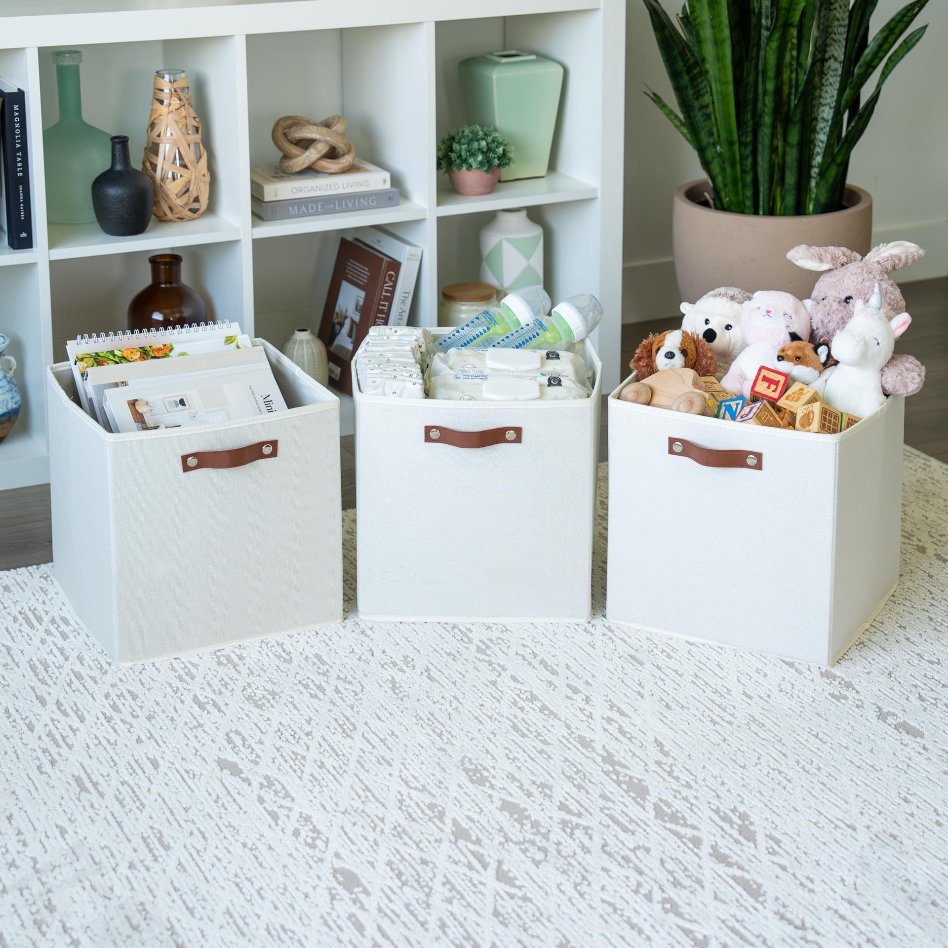13x13 Cube Storage Bins (4 Count)
