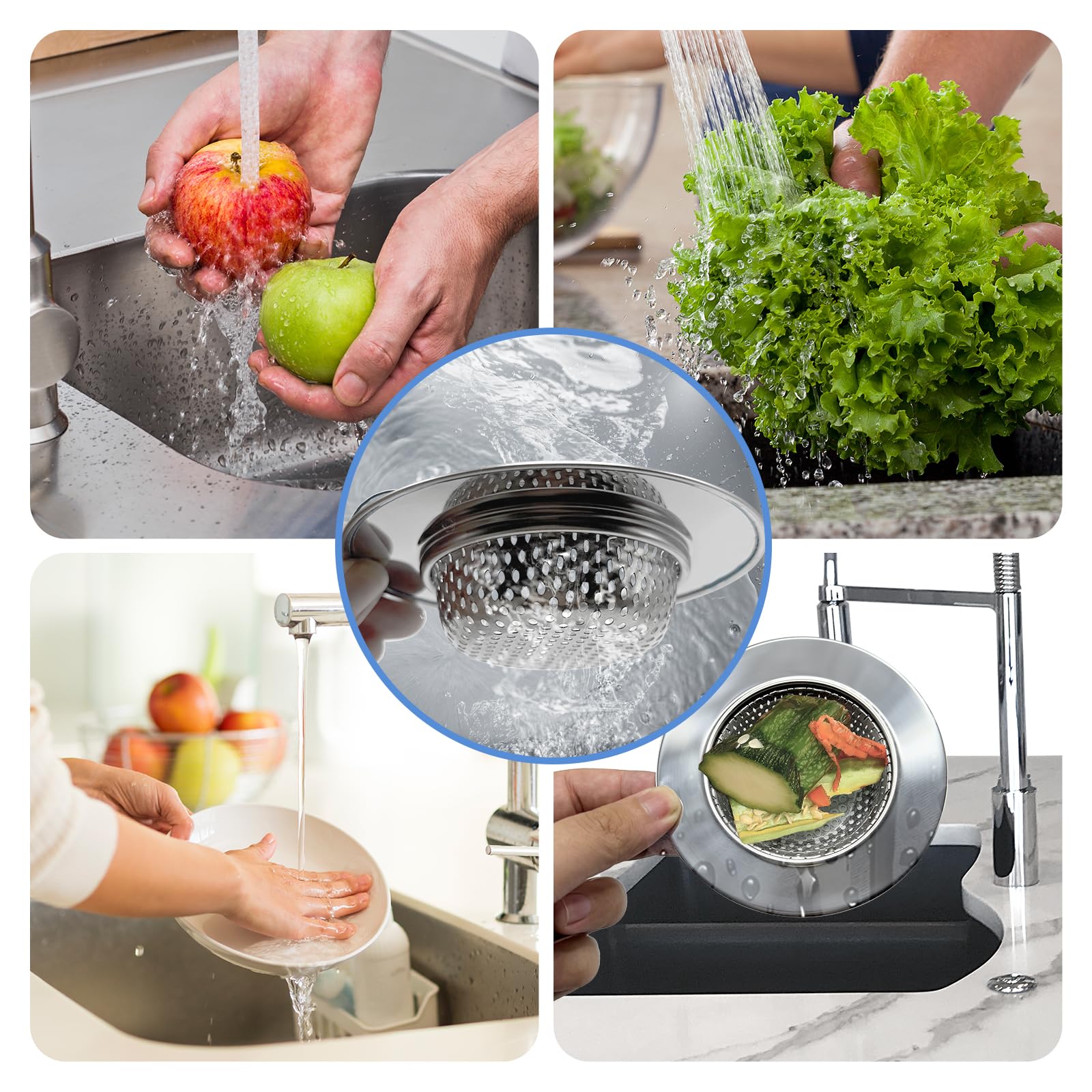 Stainless Steel Drainage Basket