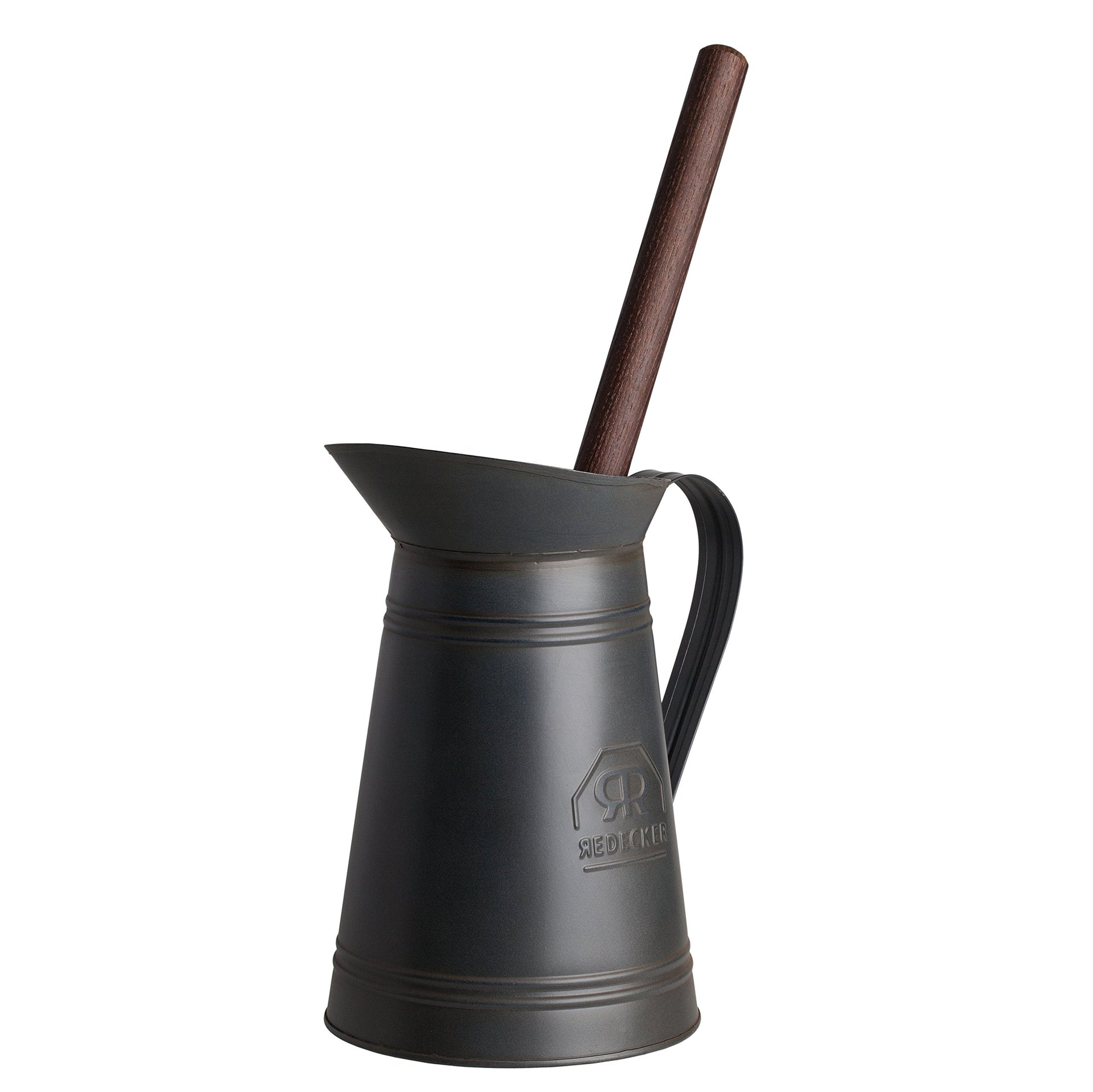 Nylon Toilet Brush with Dark Coated Metal Holder