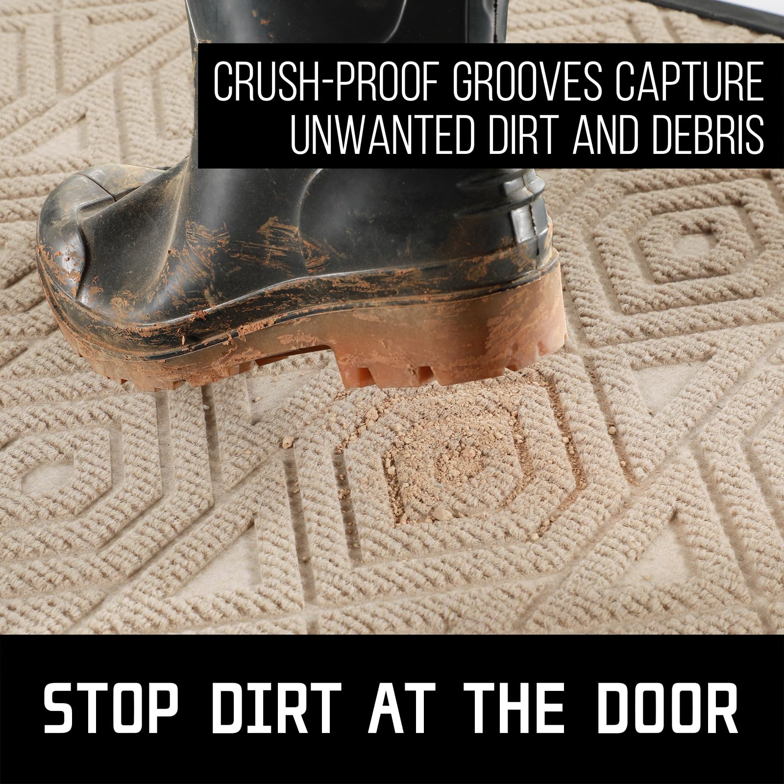 Door Mat Outdoor Indoor Entrance Welcome Mat