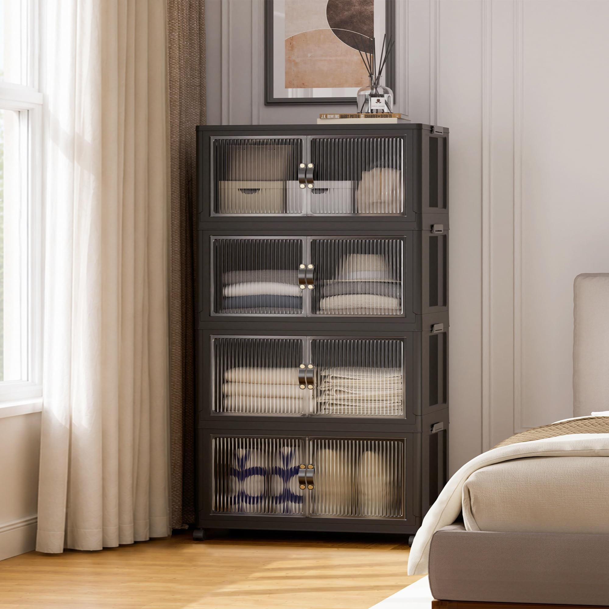 580Qt Stackable Storage Bins