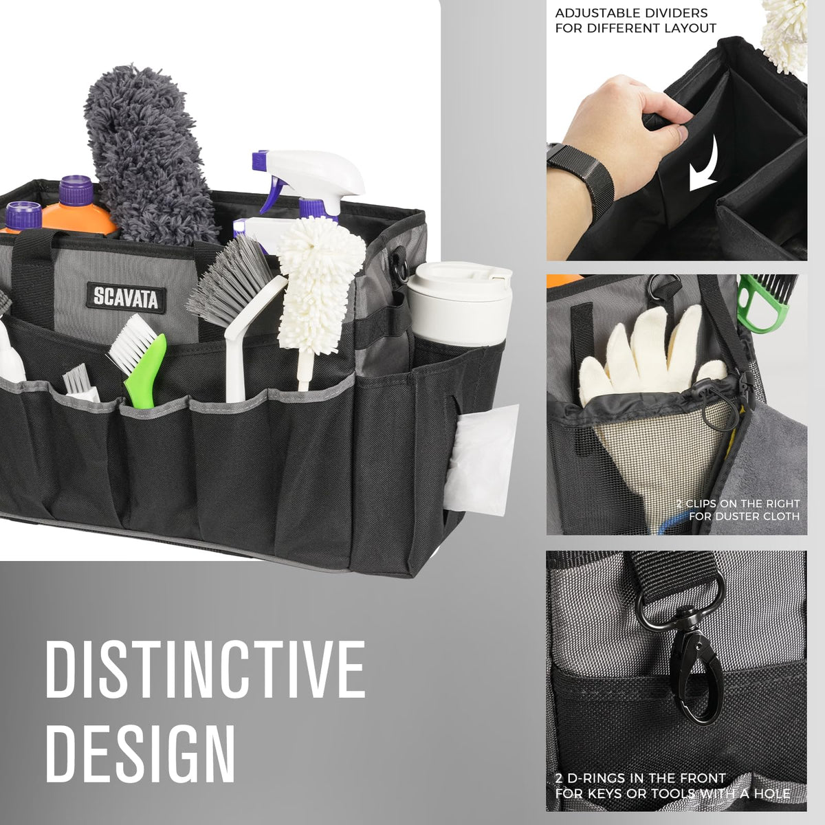 Wearable Cleaning Caddy Bag