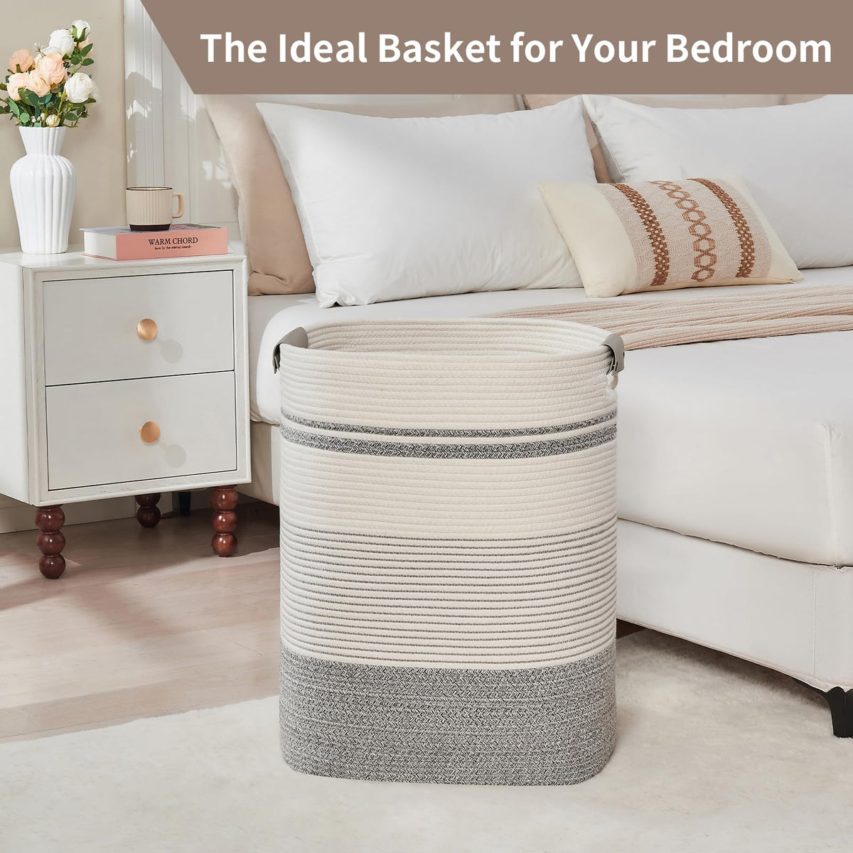 Laundry Basket with Handles