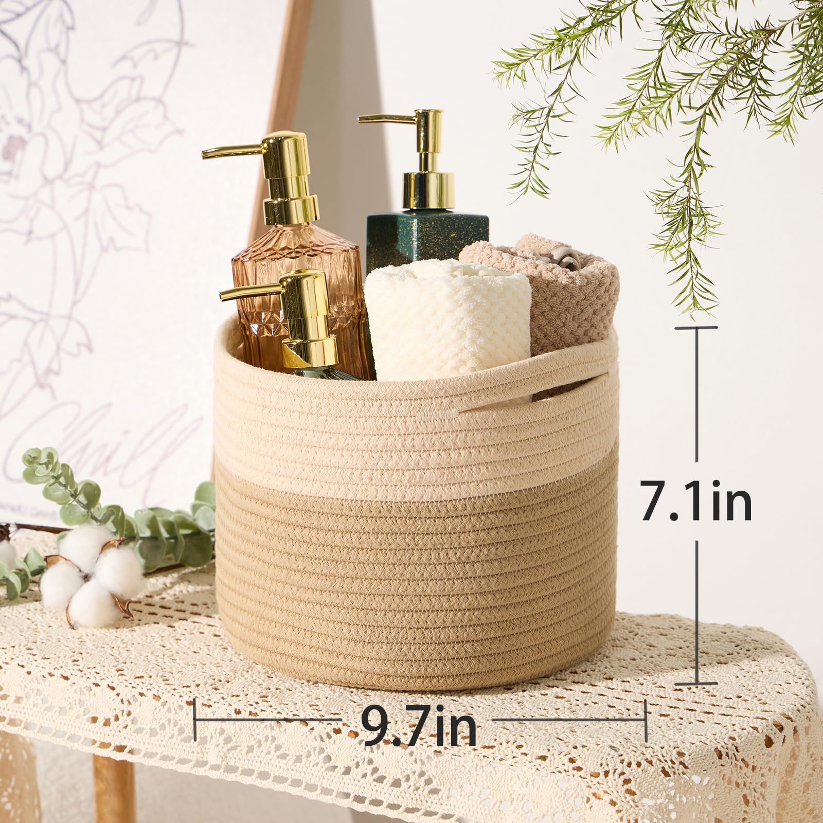 Small Basket for Organizing (3 Count)