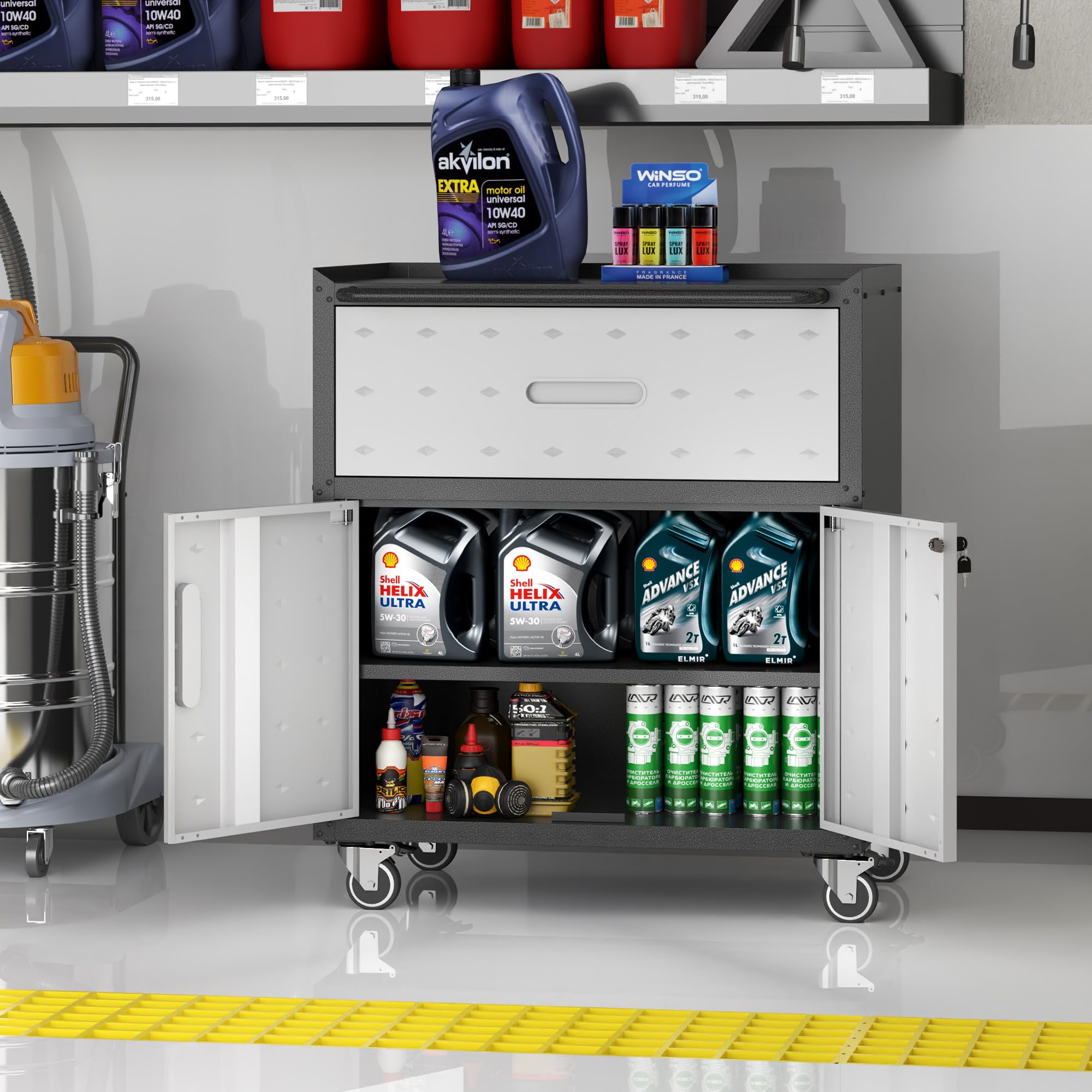 Metal Storage Cabinet for Garage
