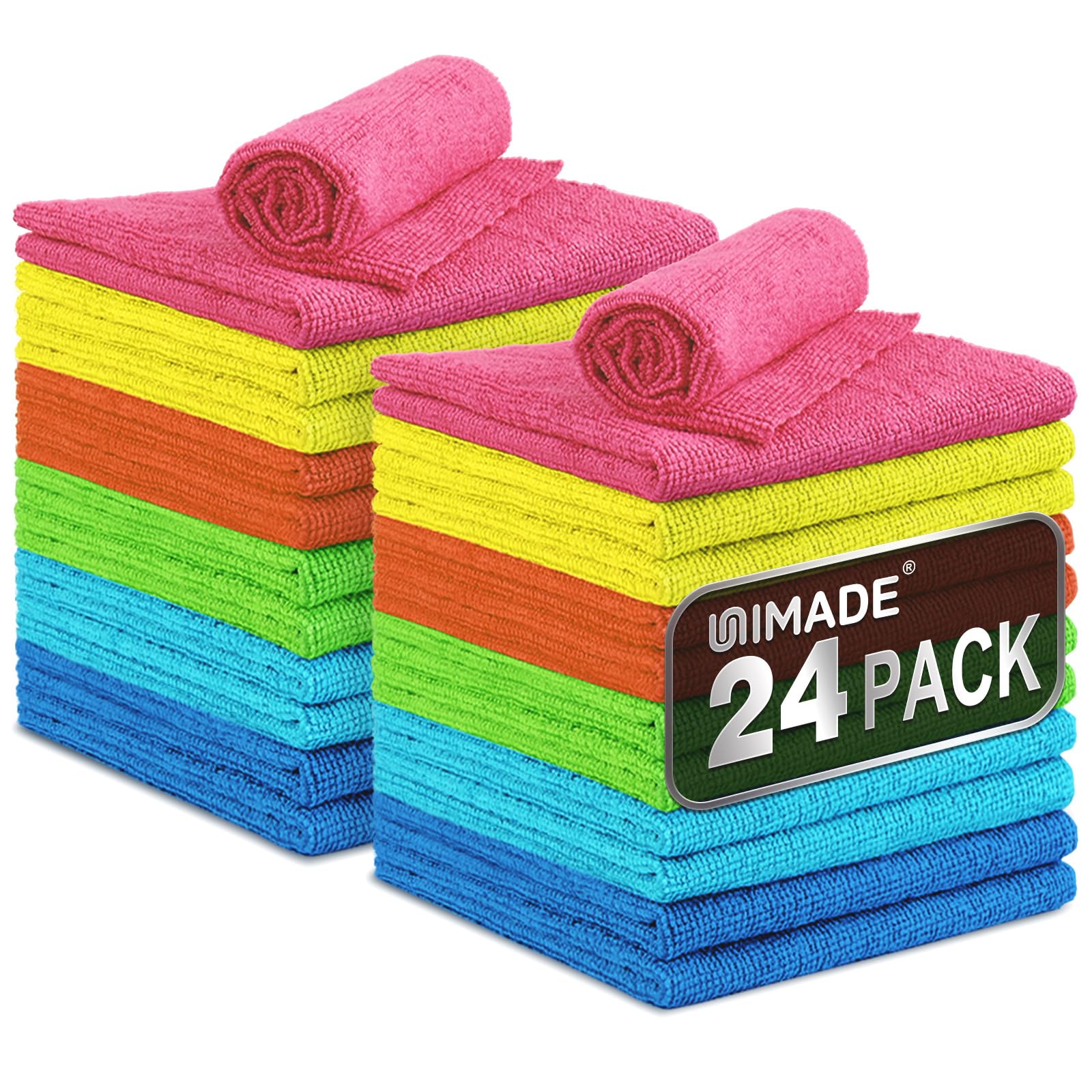 Microfiber Cleaning Cloth (24 Count)