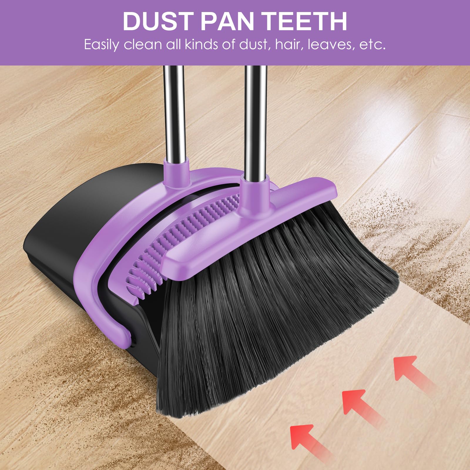 Broom and Dustpan Set for Home