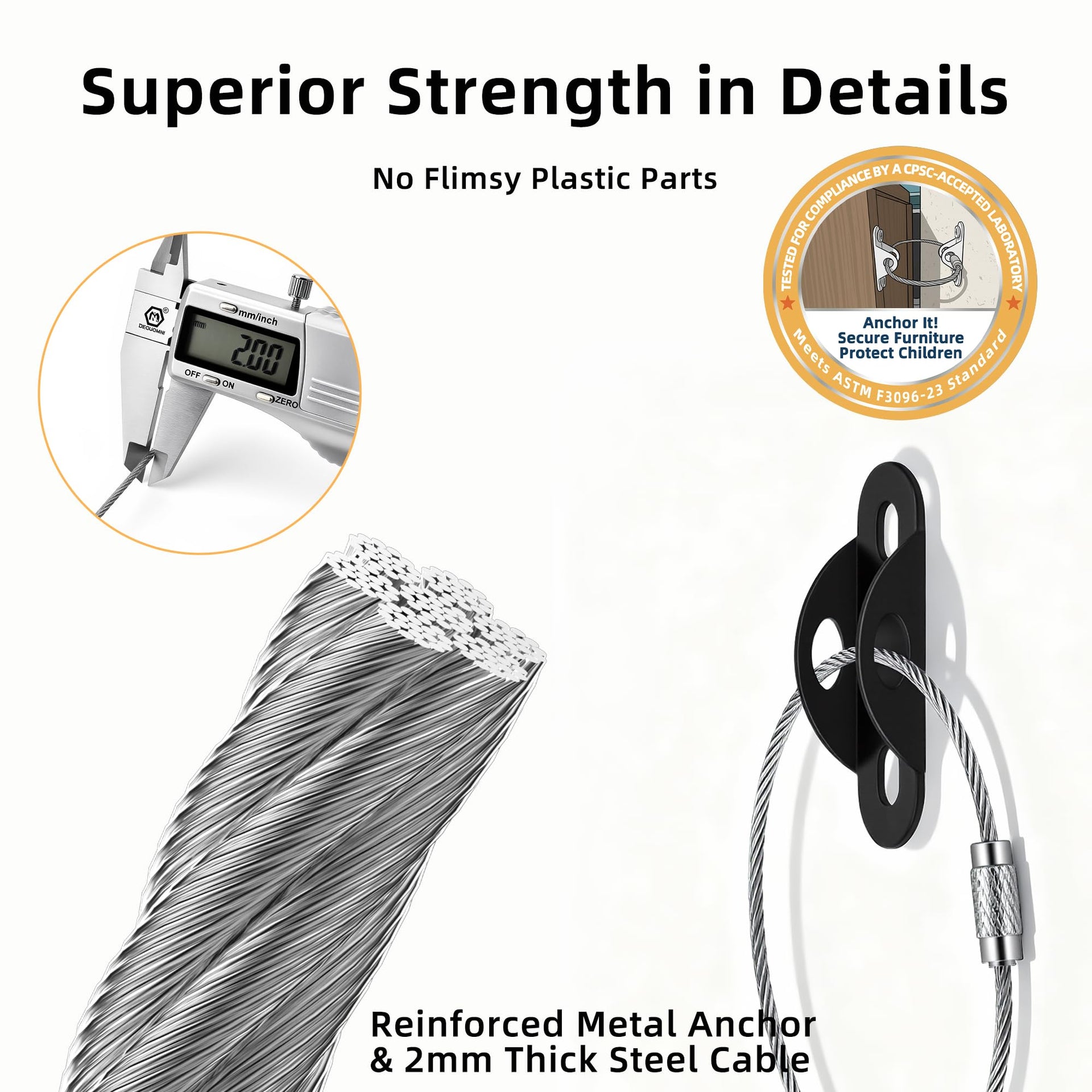 Furniture Anchors 10 (10 Count)