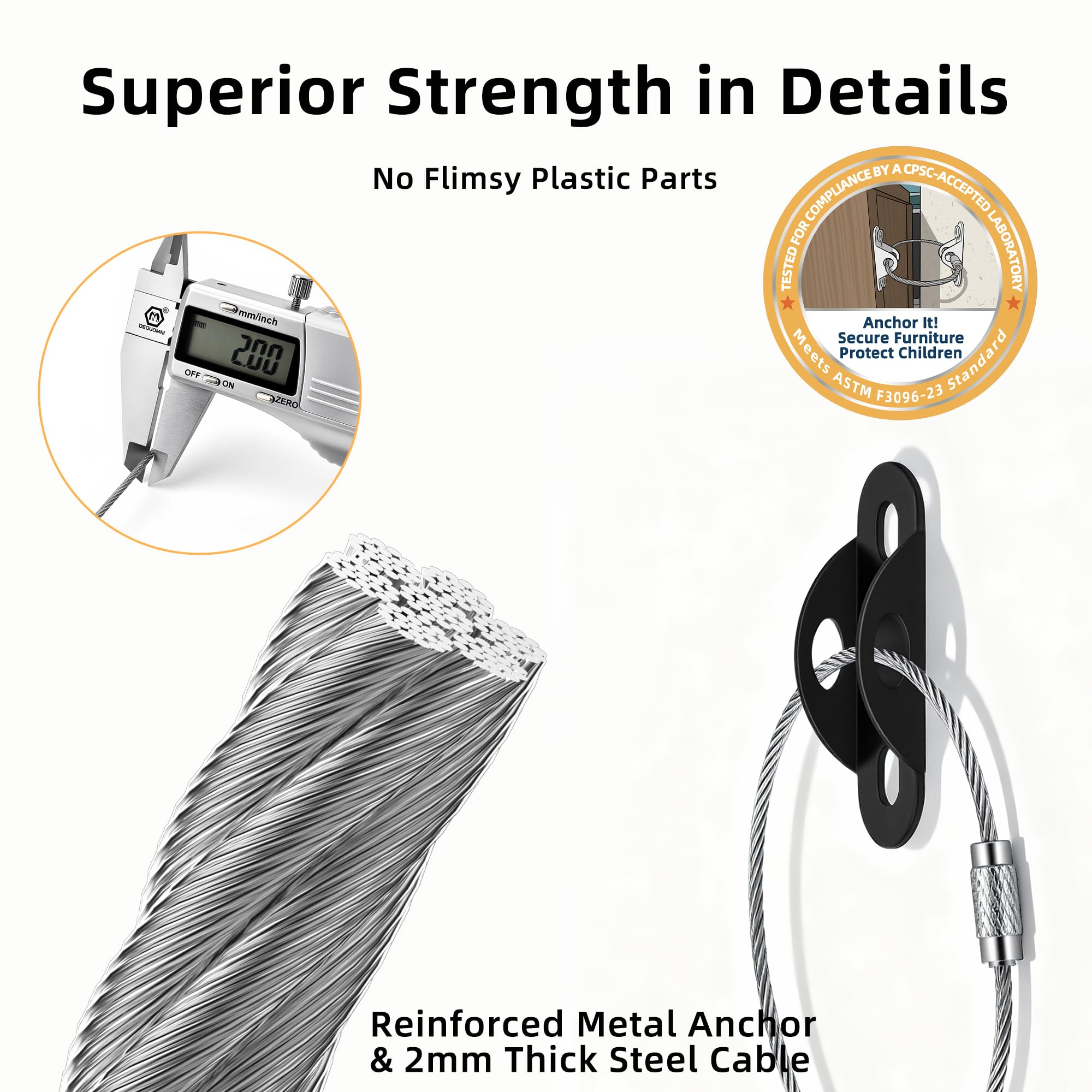 Furniture Anchors 10 (10 Count)