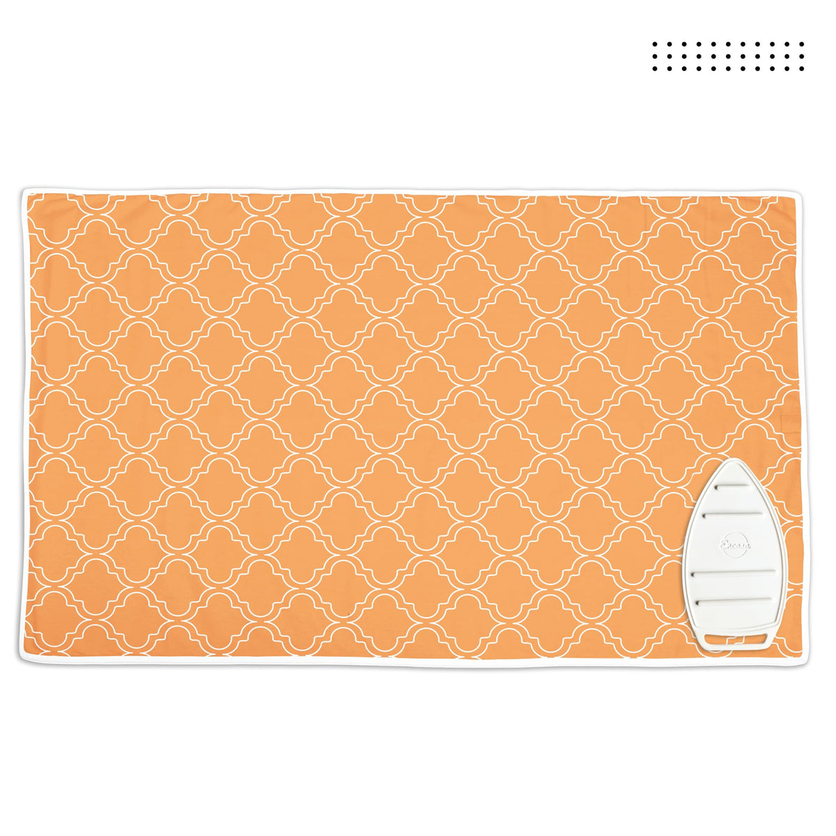 Ironing Mat Heat Resistant Pad 48"x28" Peach Tiles