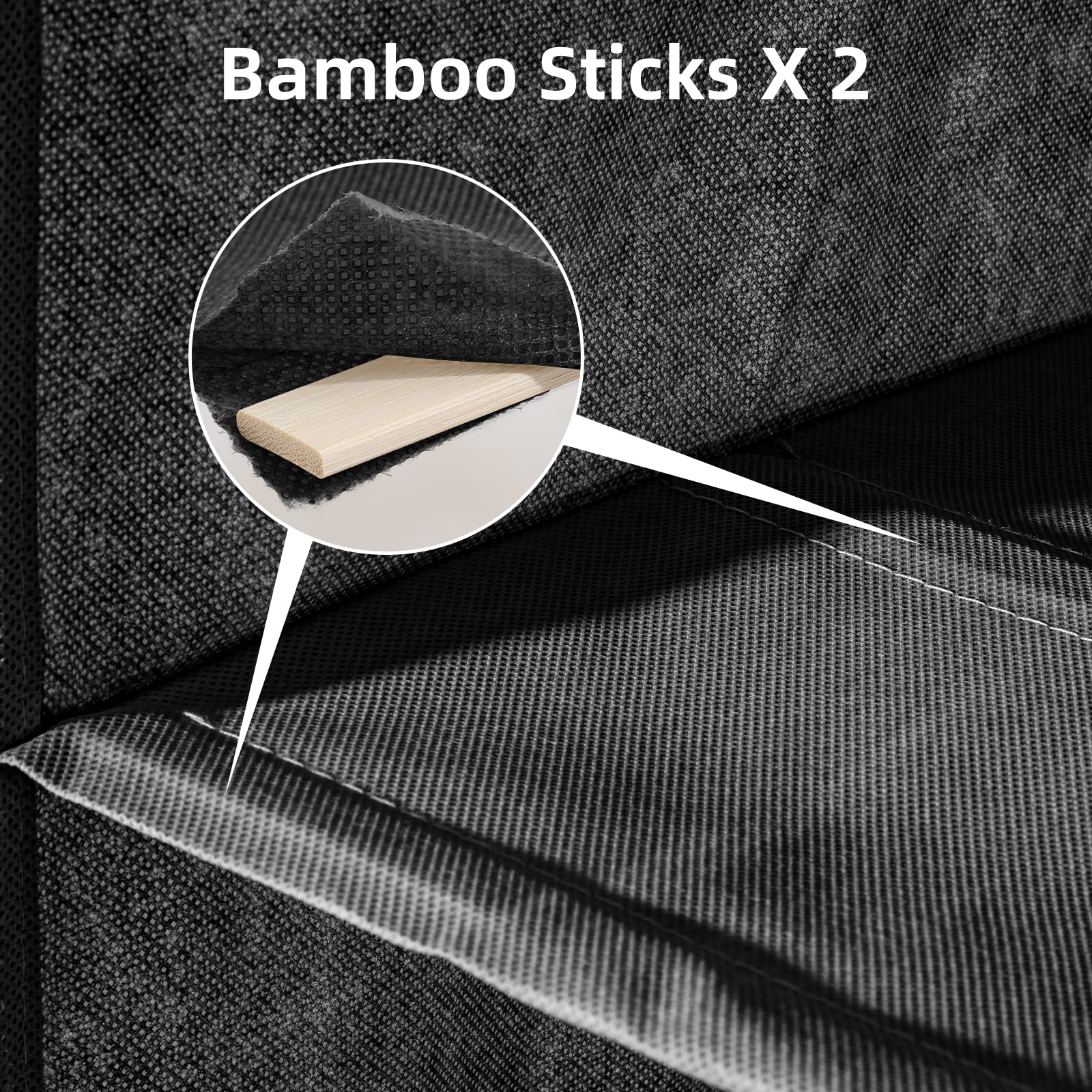 2 Packs Hanging Closet Organizer (8 Count)