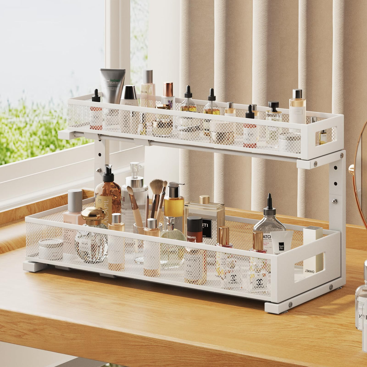 2 Pack 20.47IN Depth Under Sink Storage Organizer (2 Count)