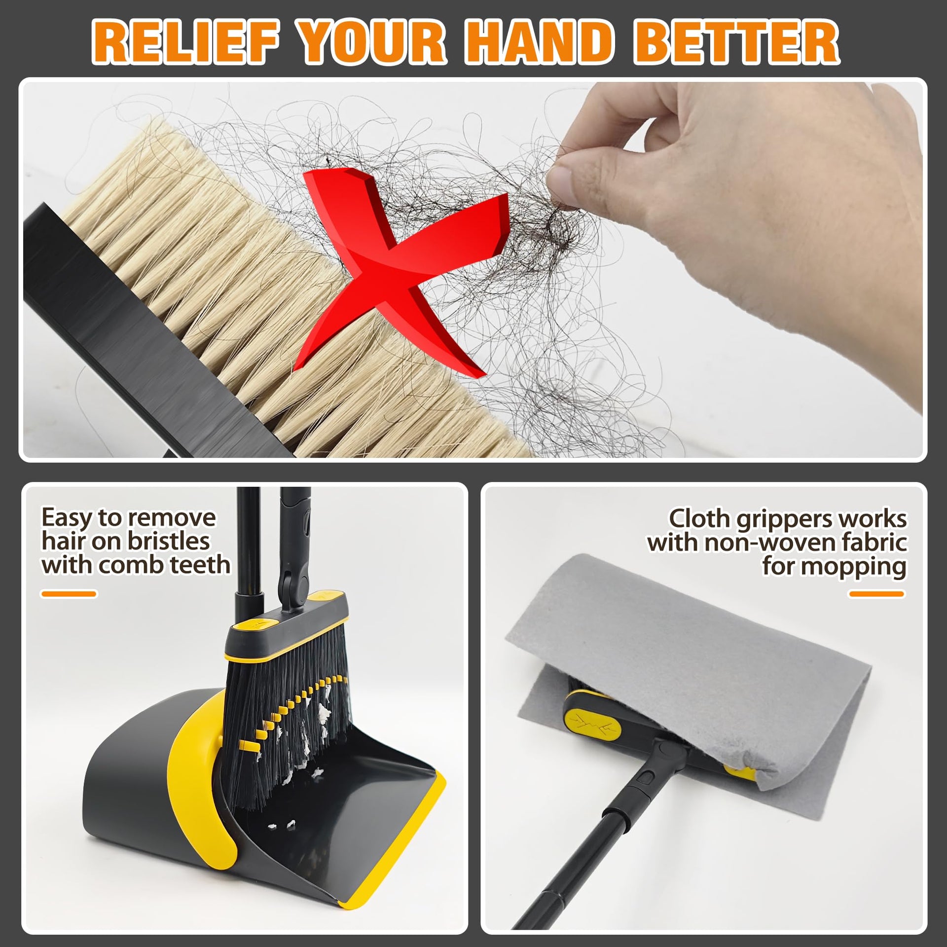 Broom and Dust Pan