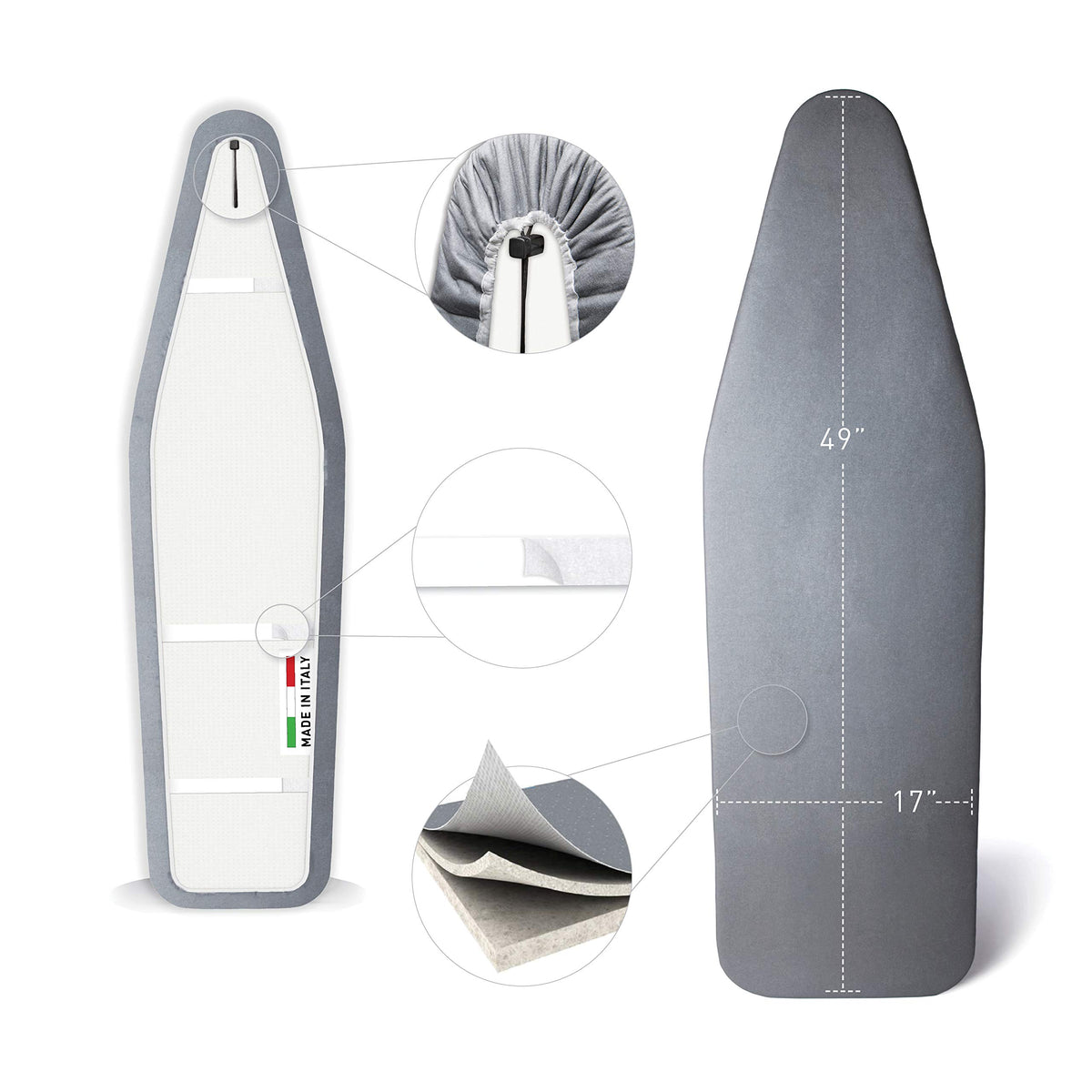 Ironing Board Cover 17 x 49