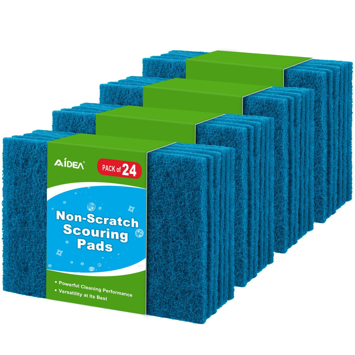 Non Scratch Scouring Pads (24 Count)