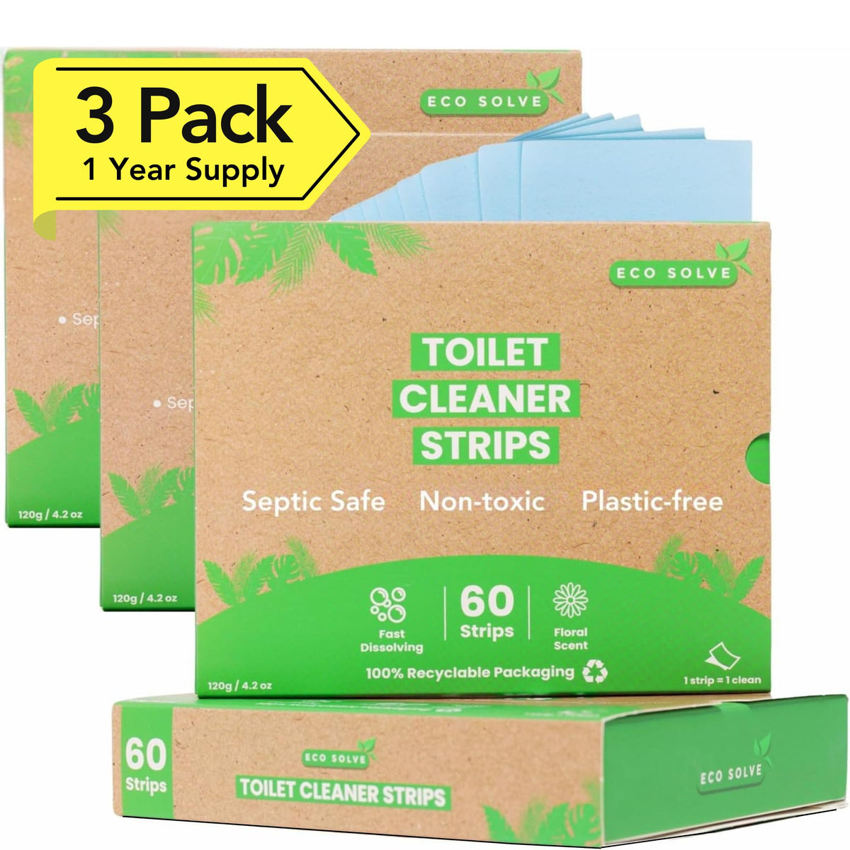 Toilet Bowl Cleaner Strips (180 Count)