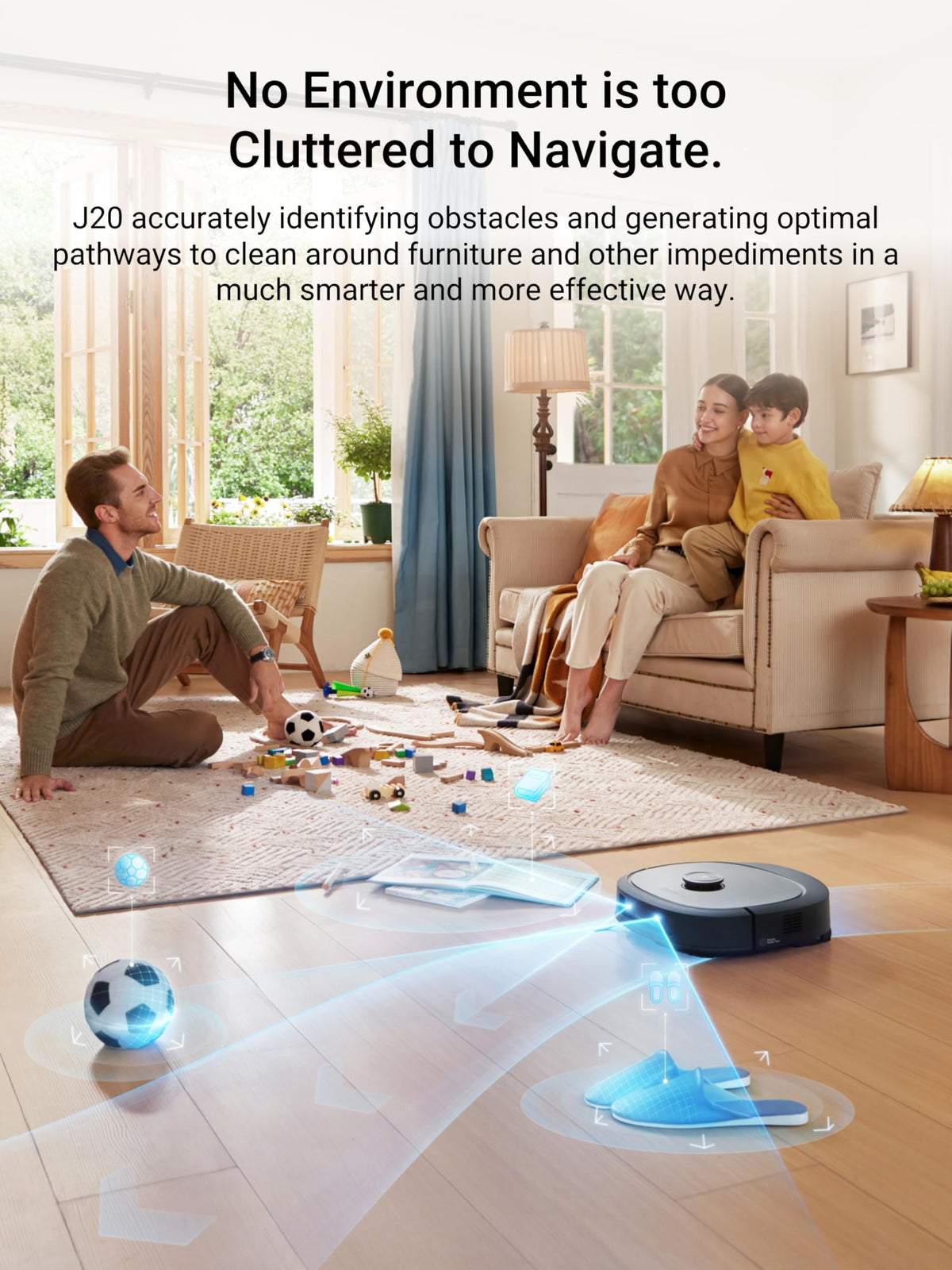 J20 Robot Vacuum Self Emptying